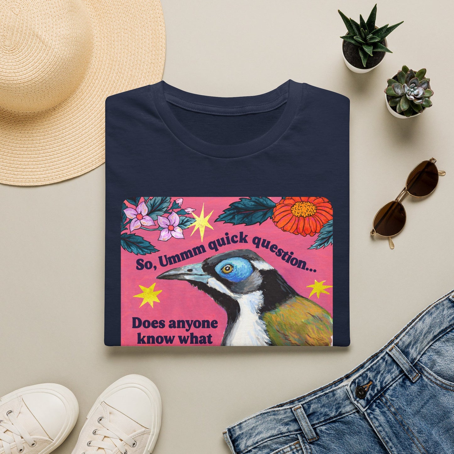 So, Ummm quick question... Does anyone know what do to?? Like, uh, in general: feminist shirt