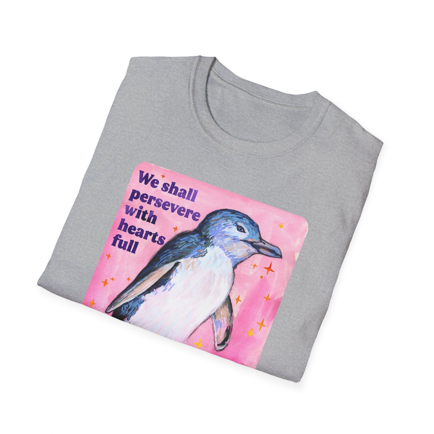 We shall persevere with hearts full of love, hope & fury: feminist shirt