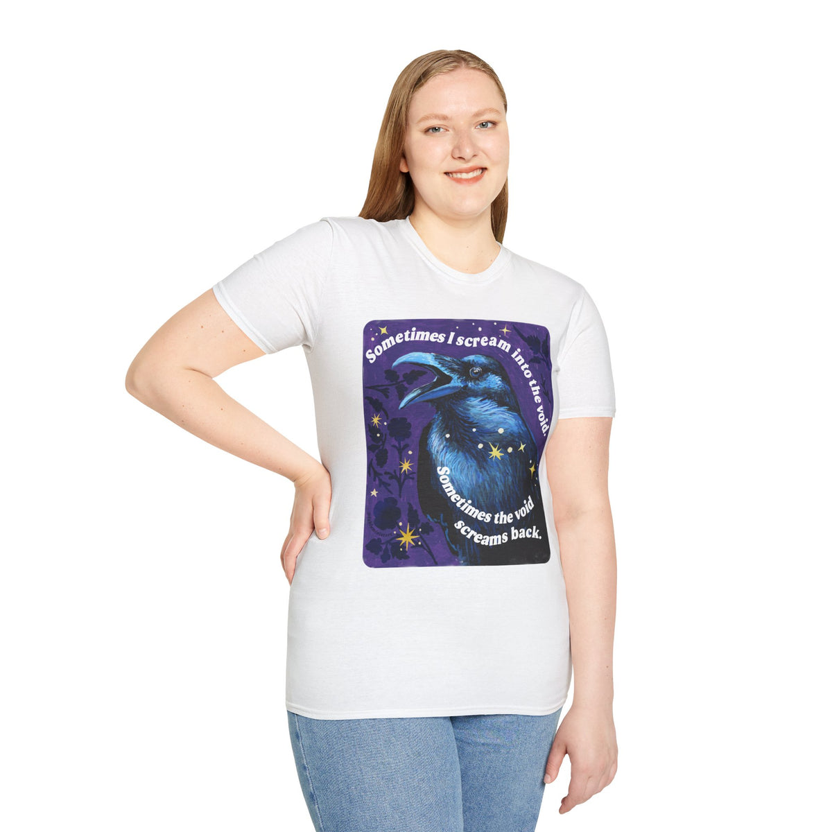 Sometimes I Scream Into the Void Sometimes The Void Screams Back: feminist shirt