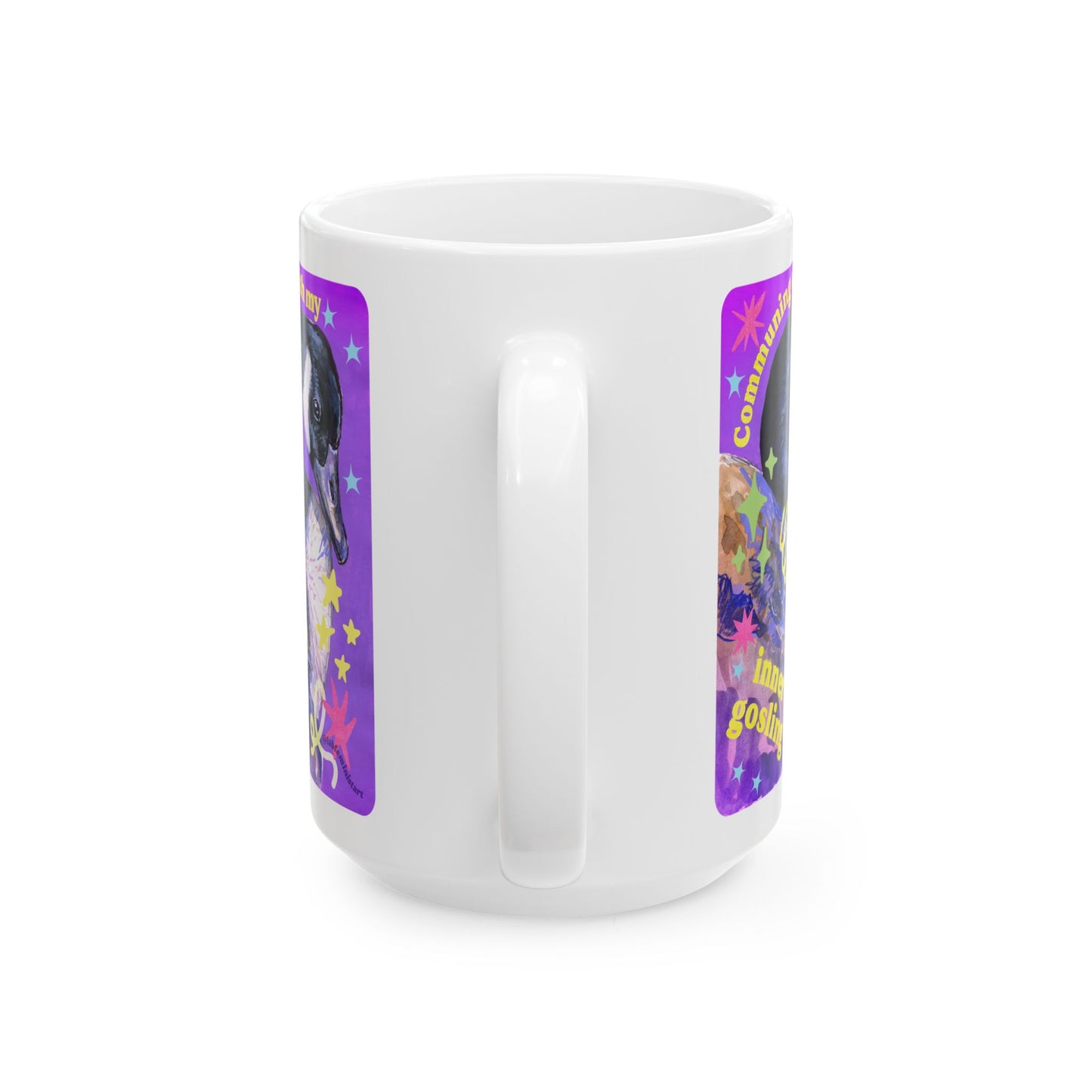 Communing with my inner gosling: mental health mug