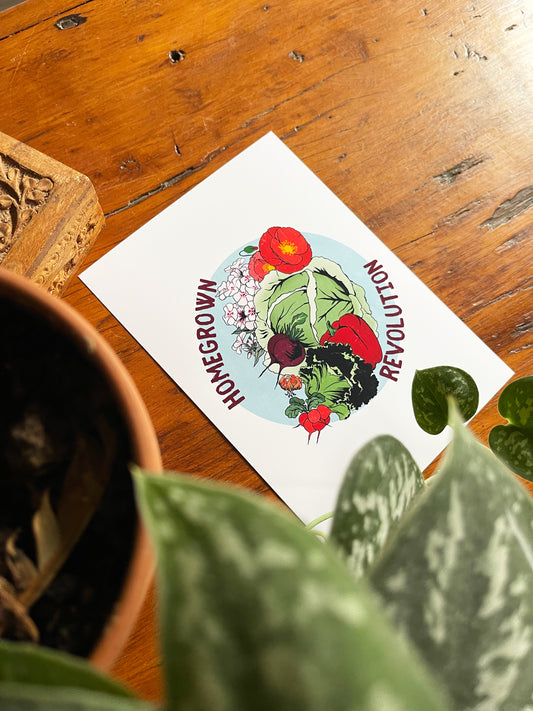Homegrown Revolution: Gardening Print