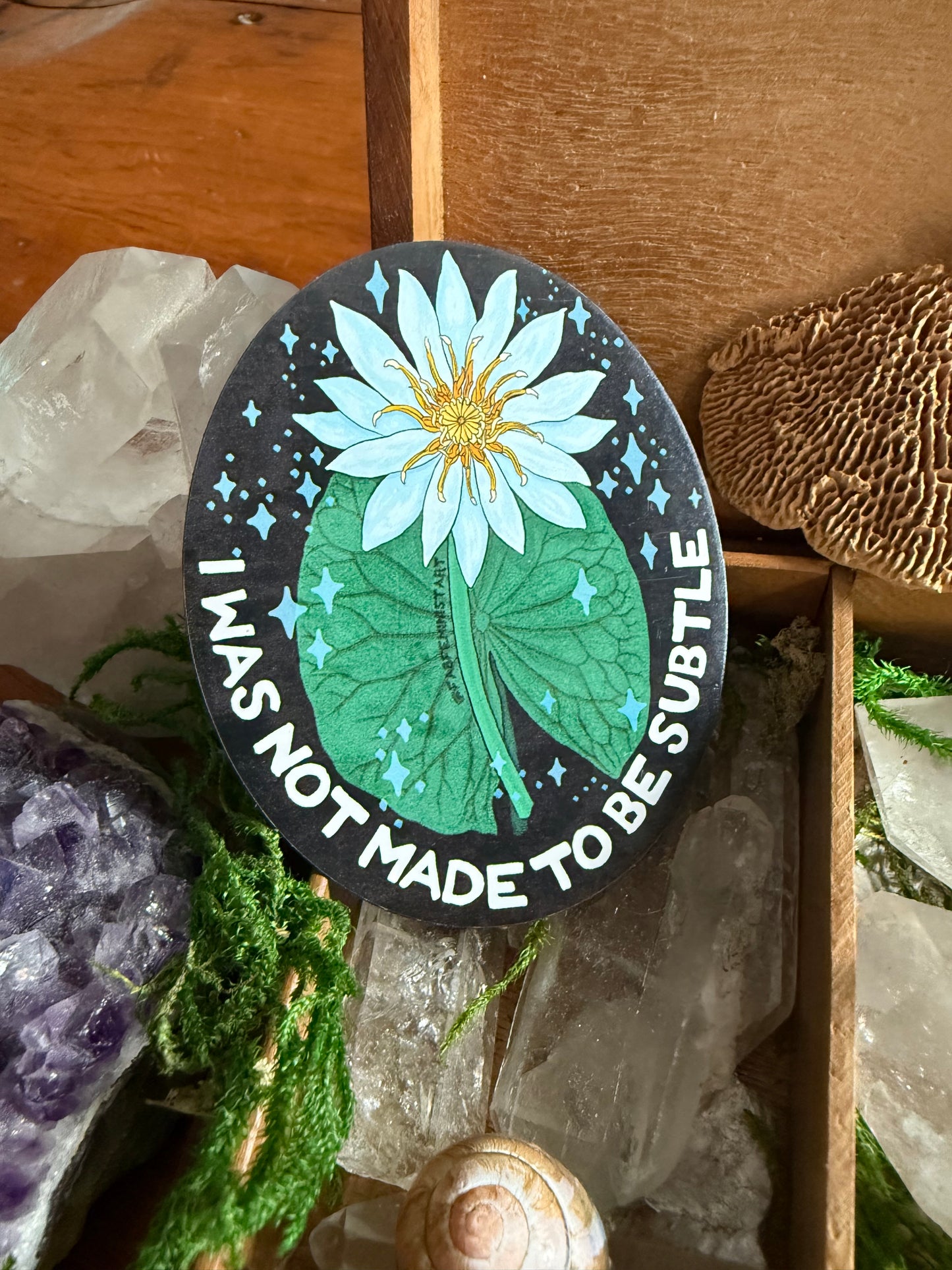 I was not made to be subtle: Feminist Magnet