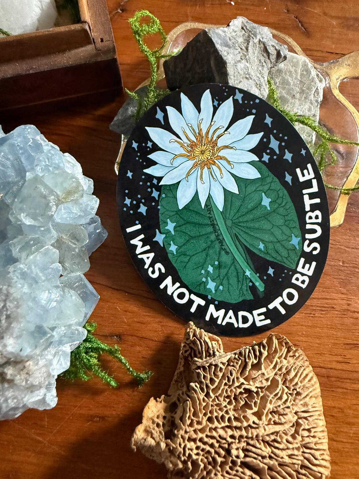 I was not made to be subtle: Feminist Magnet
