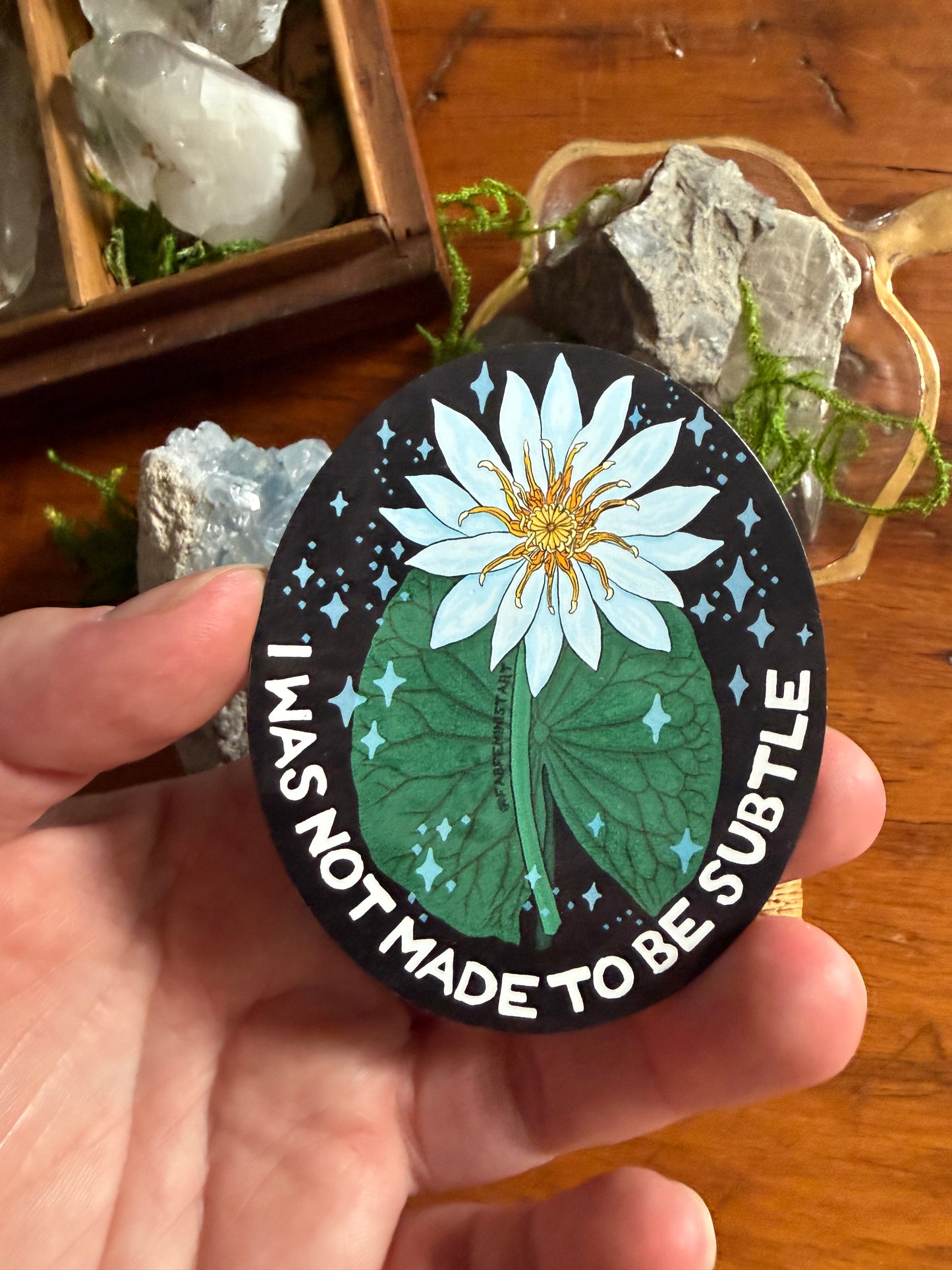 I was not made to be subtle: Feminist Magnet