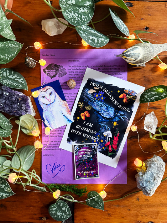 Emotional Birds Mail Club: October Edition
