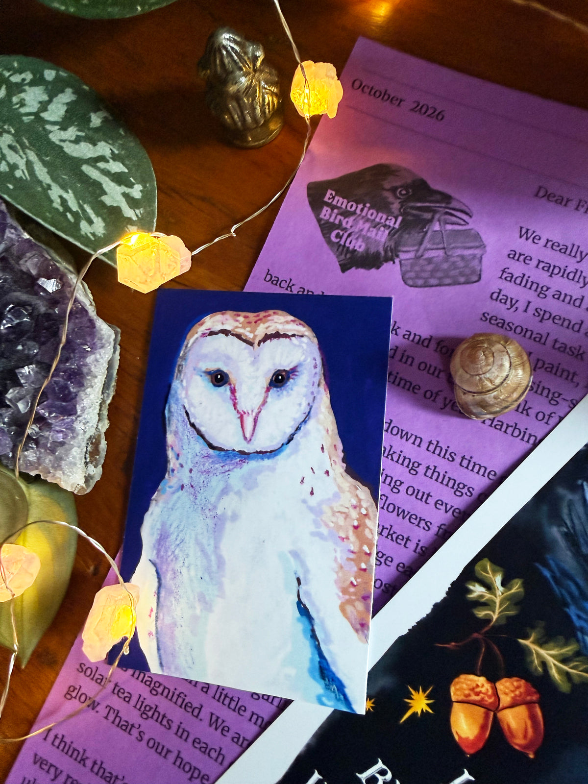 Emotional Birds Mail Club: October Edition