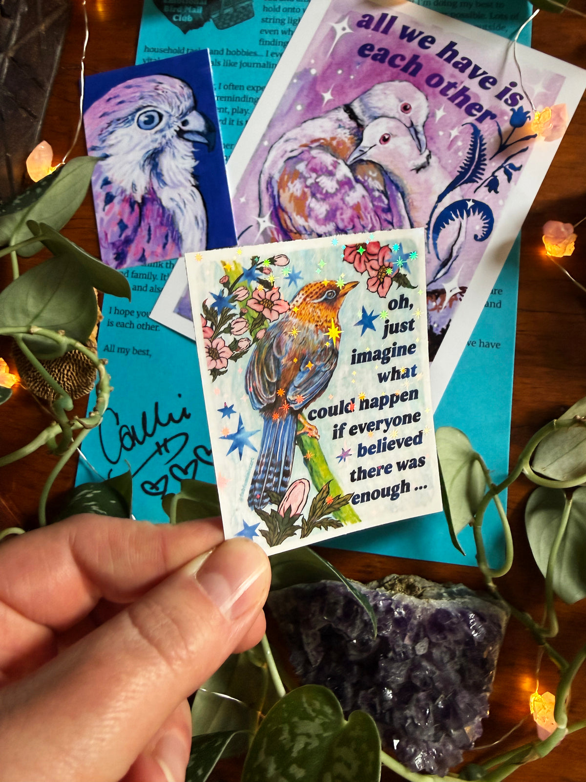 Emotional Birds Mail Club: November Edition