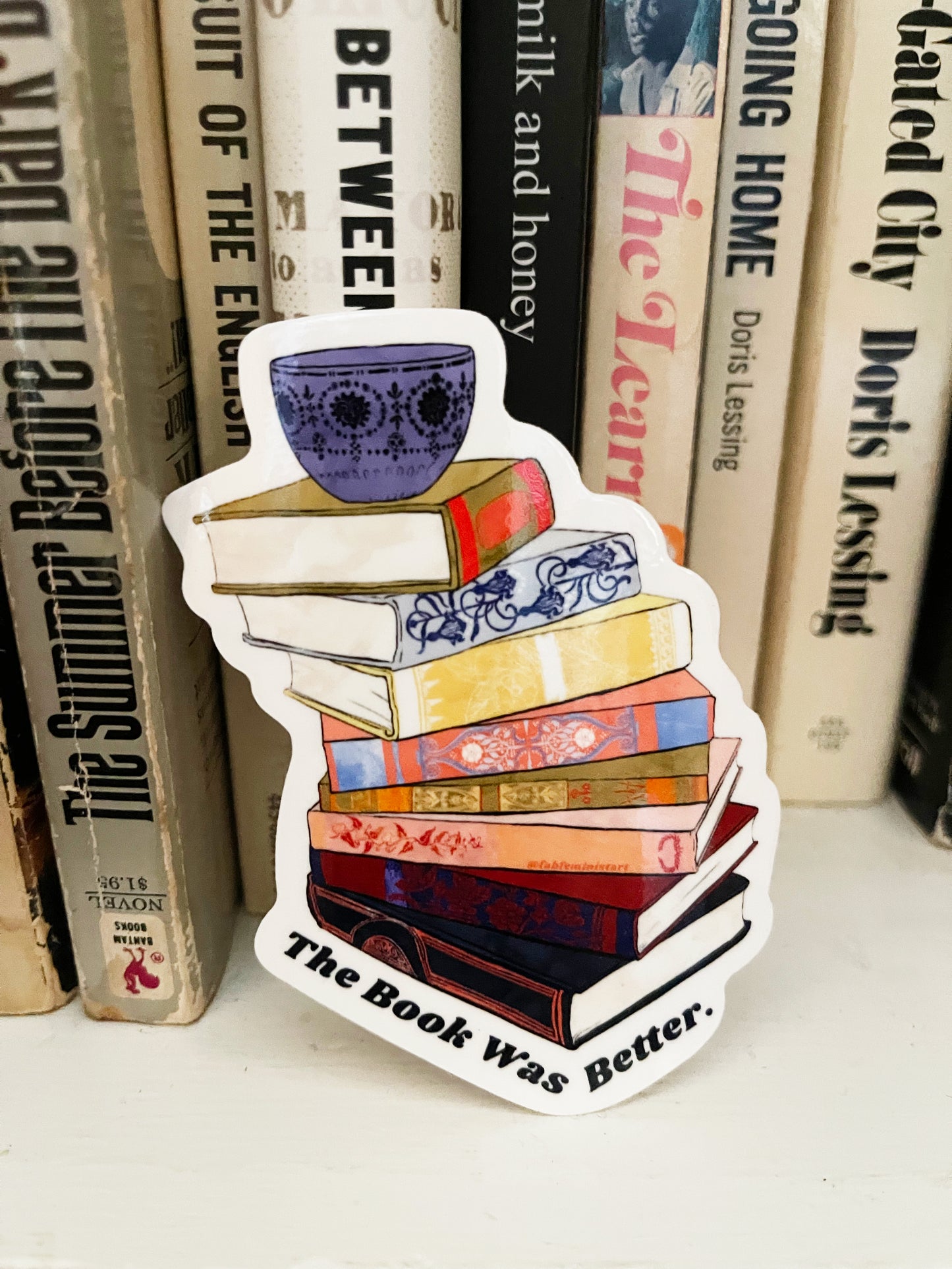 The Book Was Better: Bookish Sticker