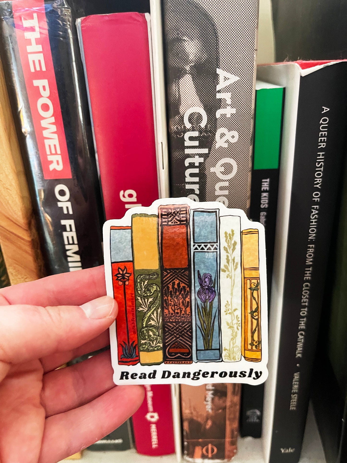 Read Dangerously: Bookish Sticker