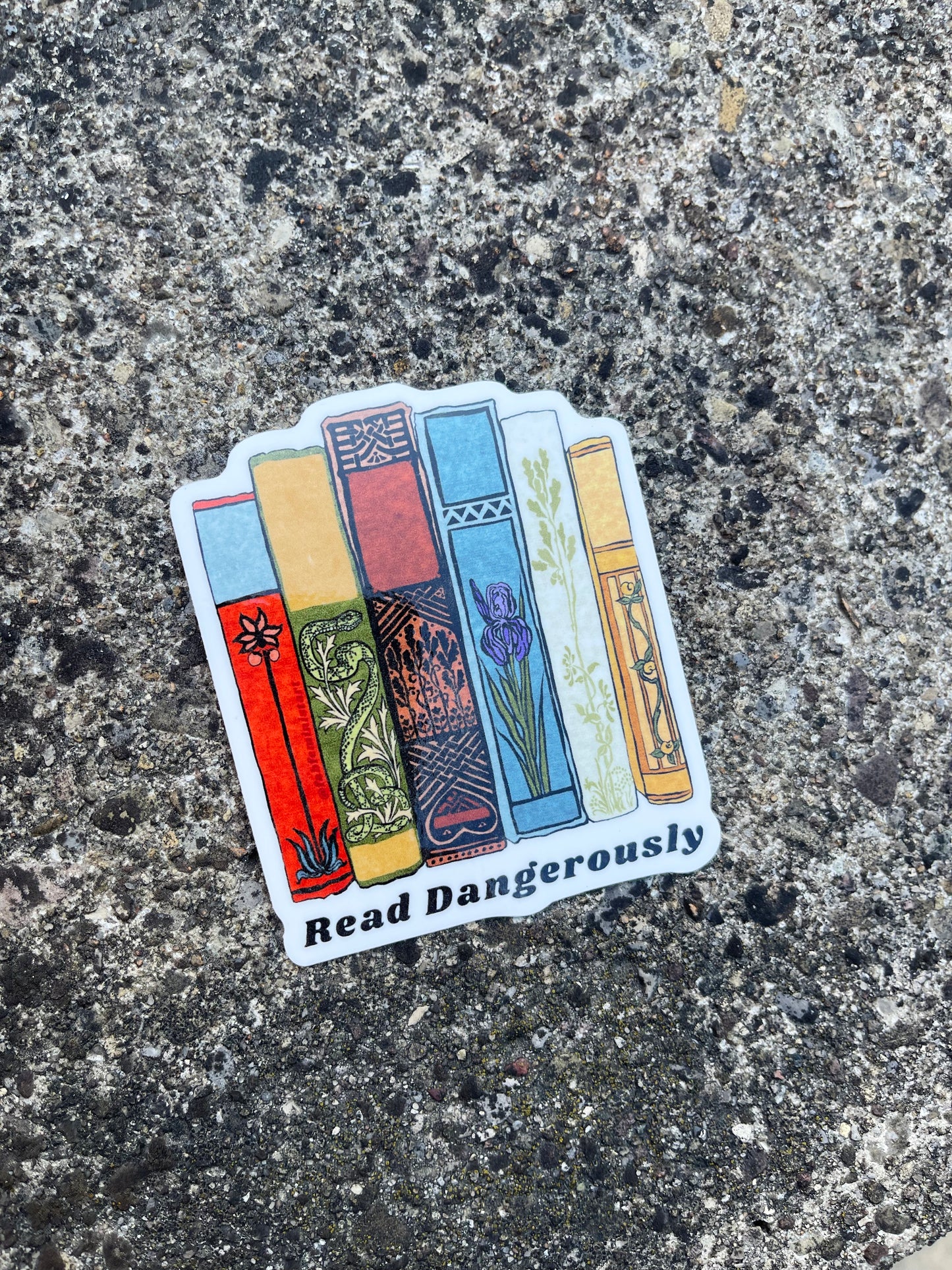 Read Dangerously: Bookish Sticker