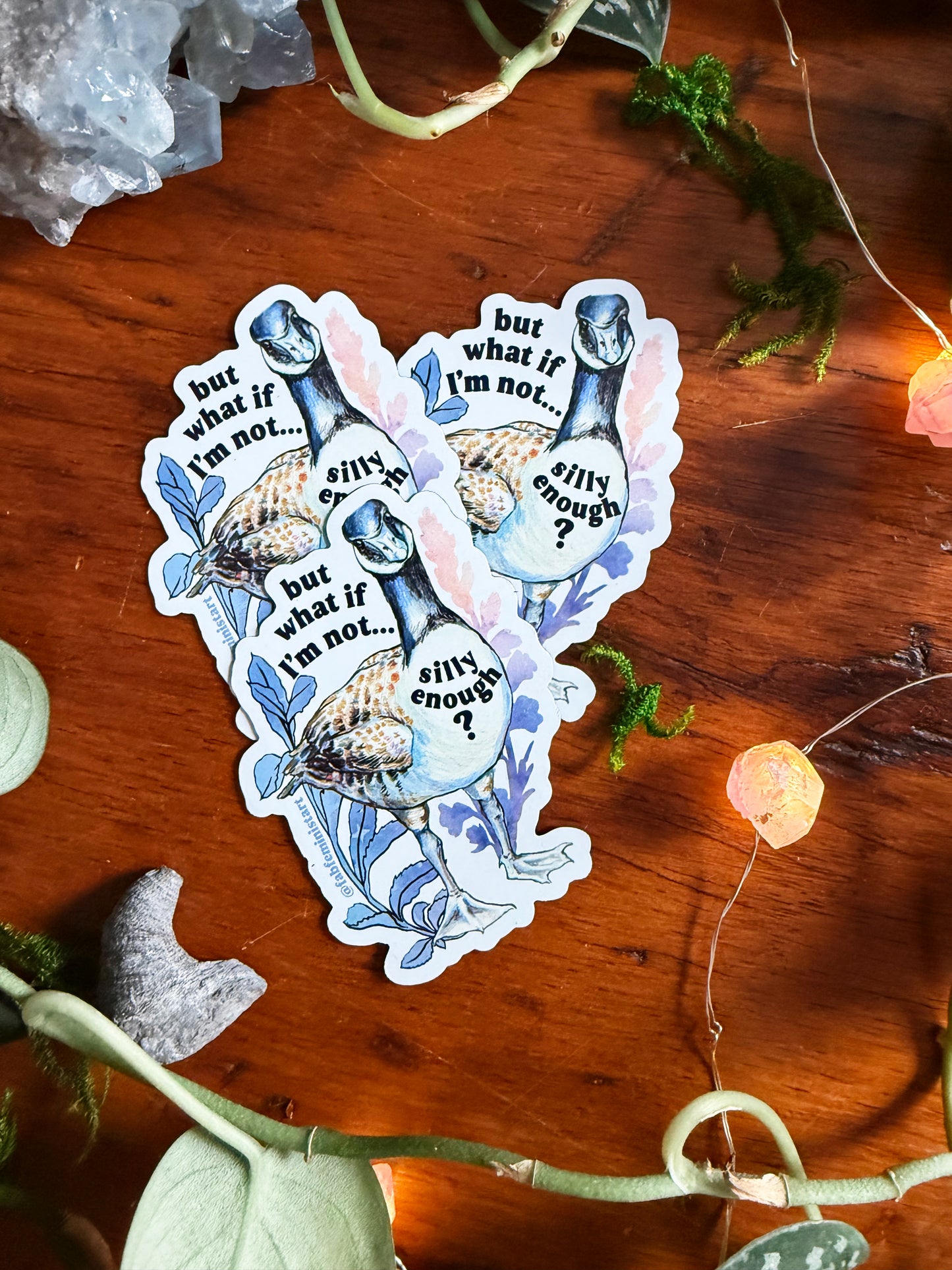 But What If I'm Not Silly Enough: Goose Magnet