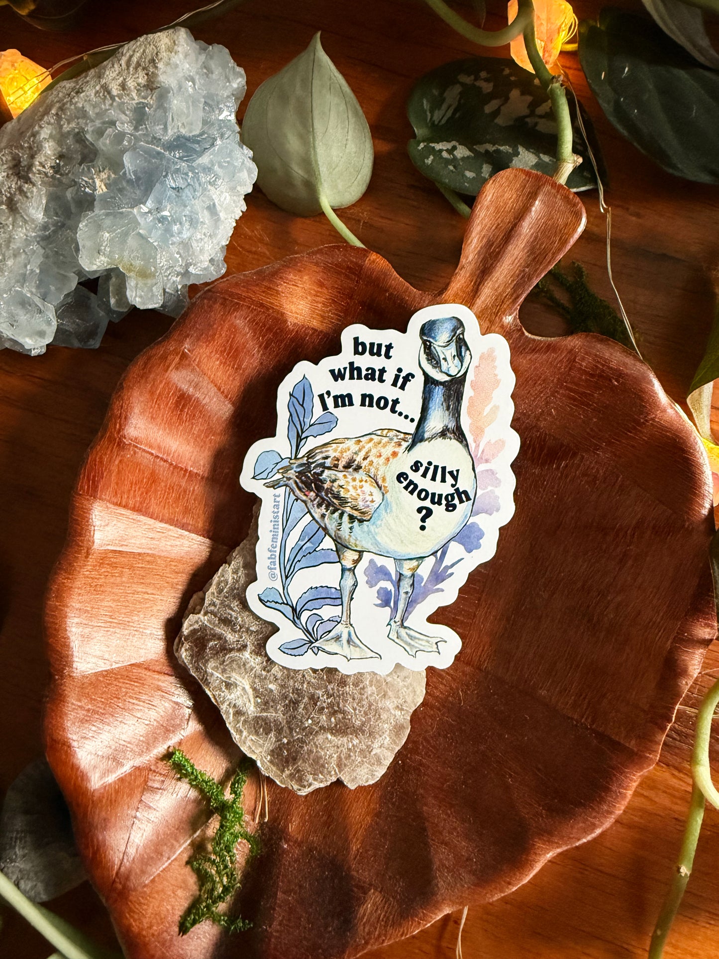But What If I'm Not Silly Enough: Goose Magnet