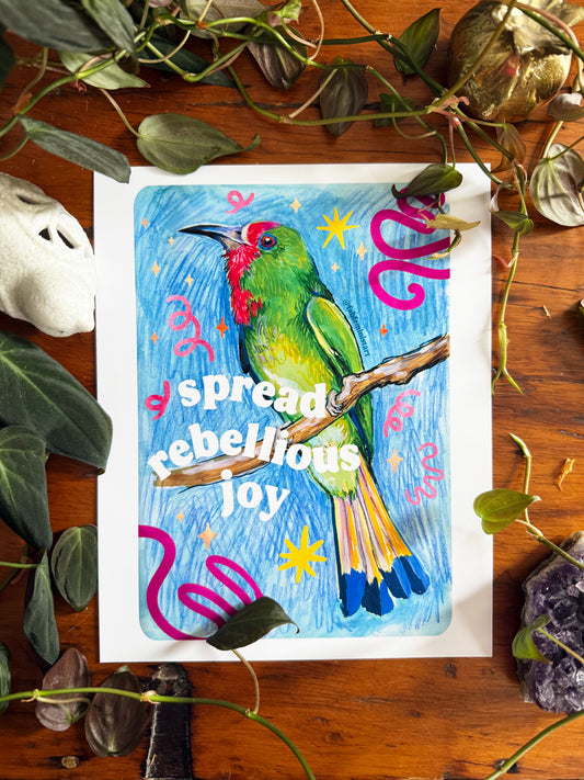 Spread Rebellious Joy: Feminist Print