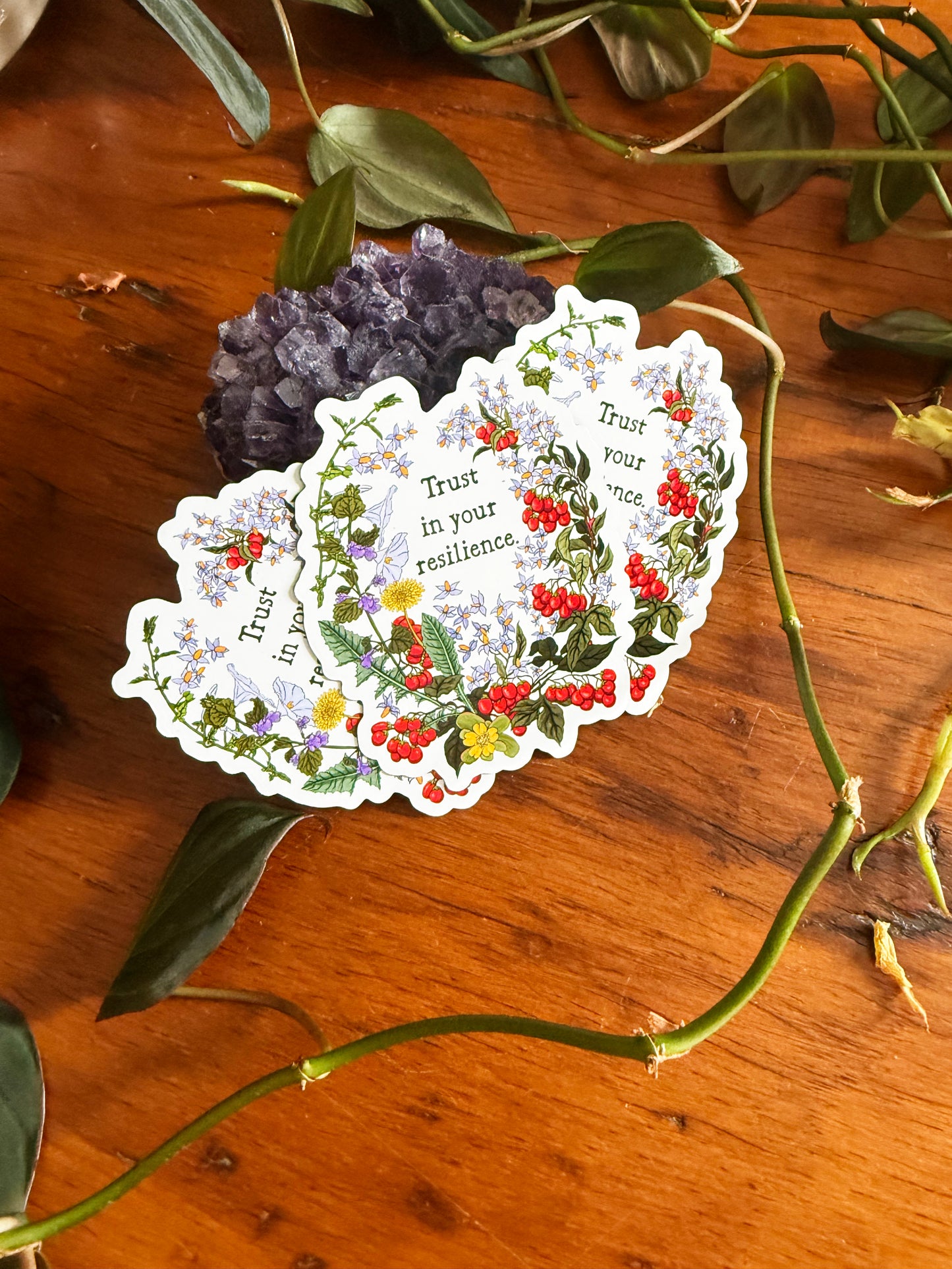 Trust In Your Resilience: Feminist Magnet
