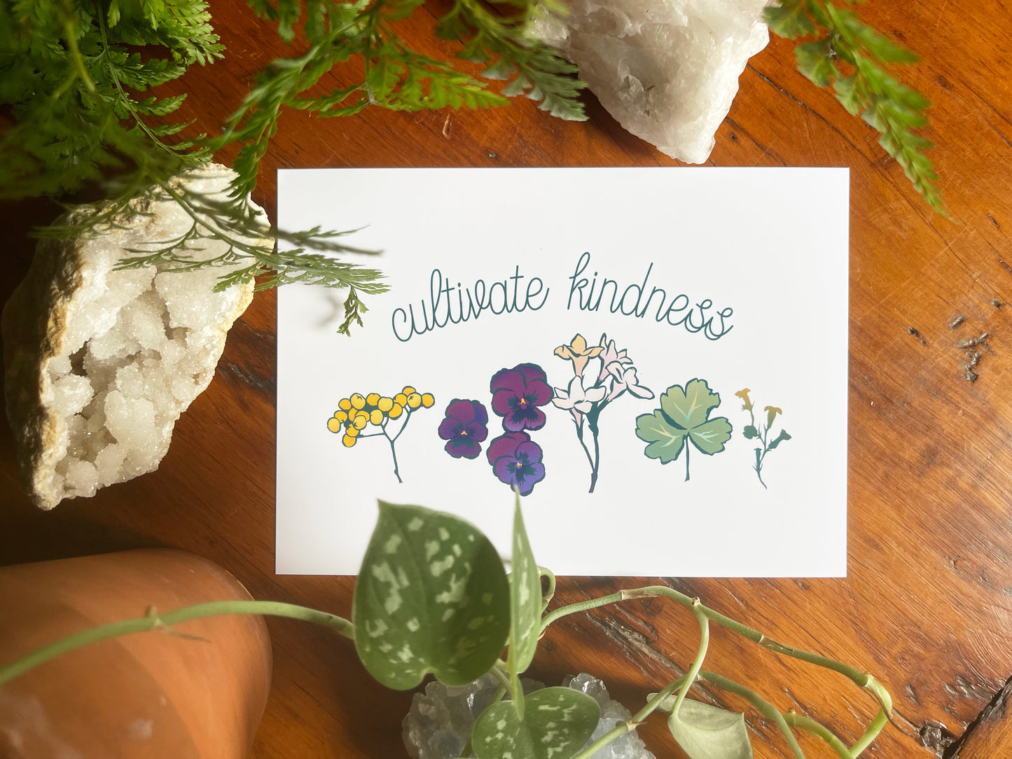 Cultivate Kindness: Self Care Print