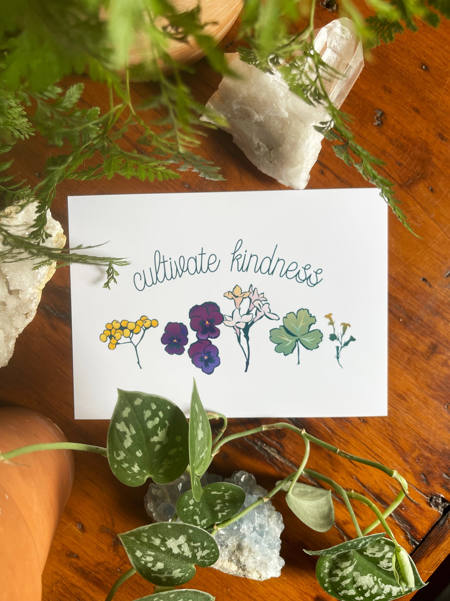 Cultivate Kindness: Self Care Print