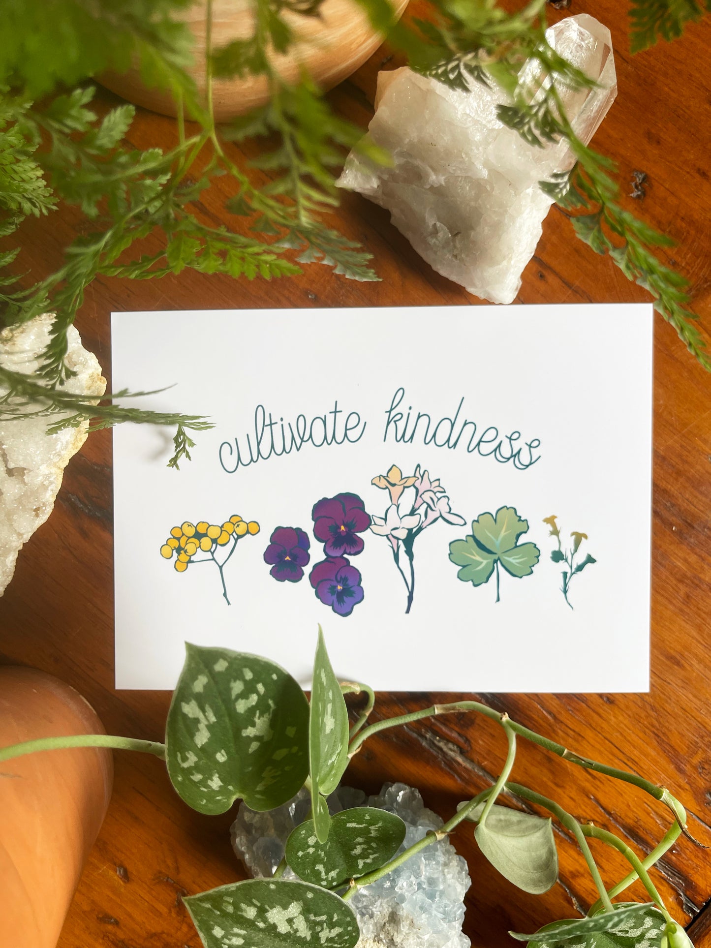 Cultivate Kindness: Self Care Print