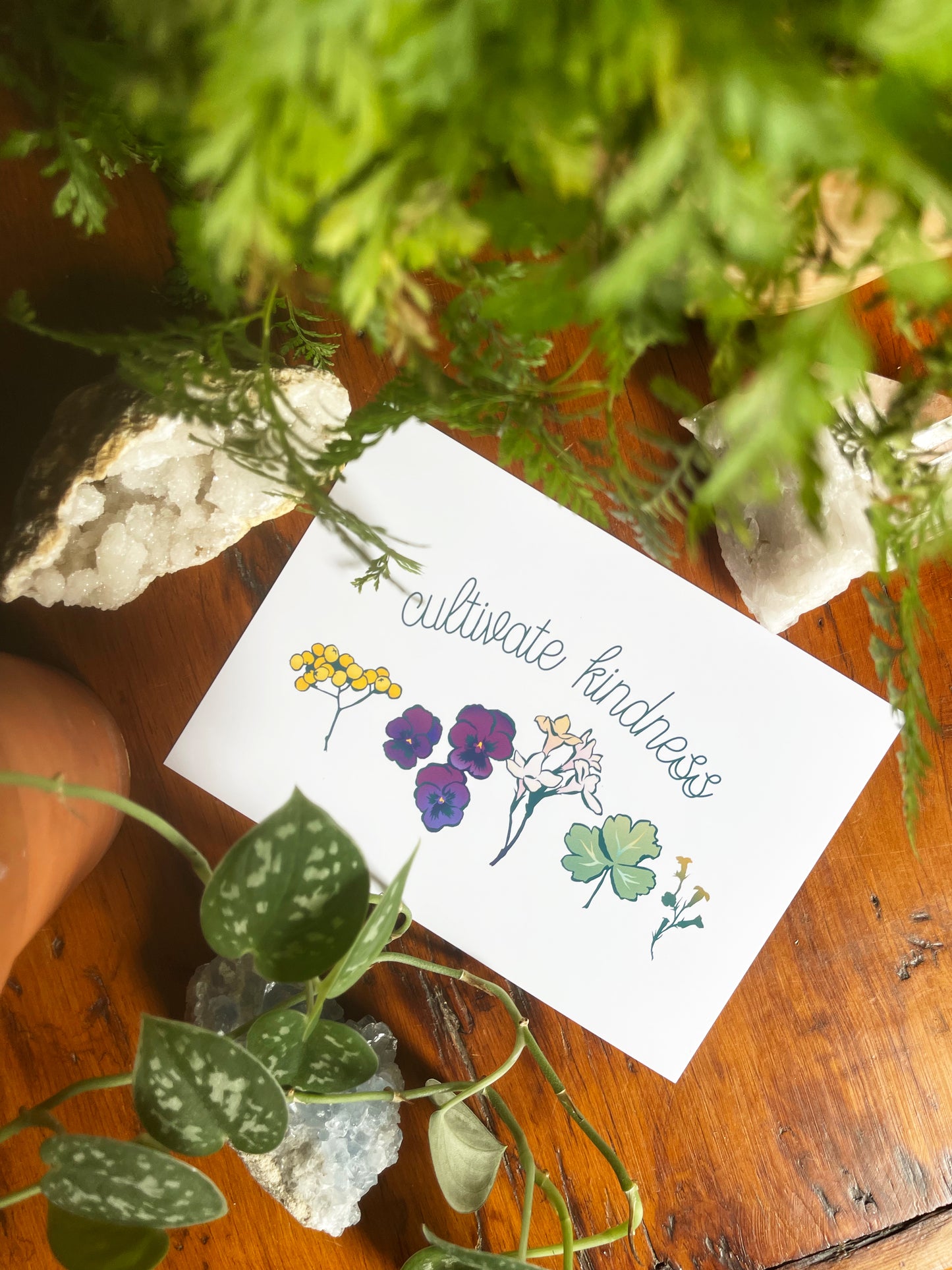 Cultivate Kindness: Self Care Print