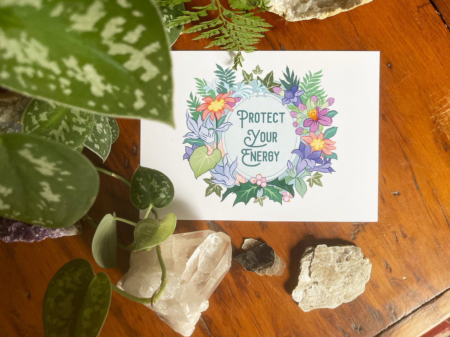 Protect Your Energy: Self Care Print