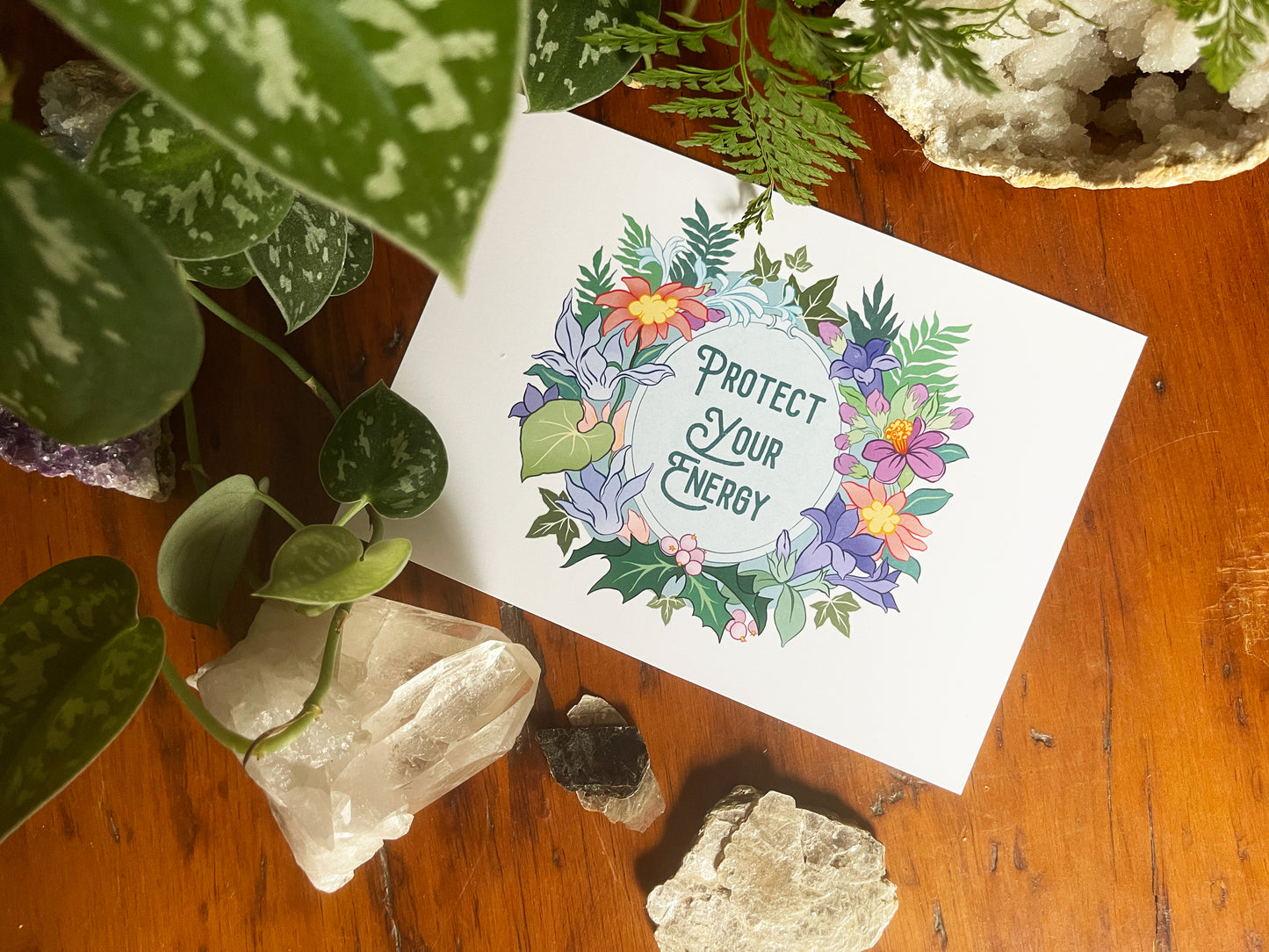 Protect Your Energy: Self Care Print