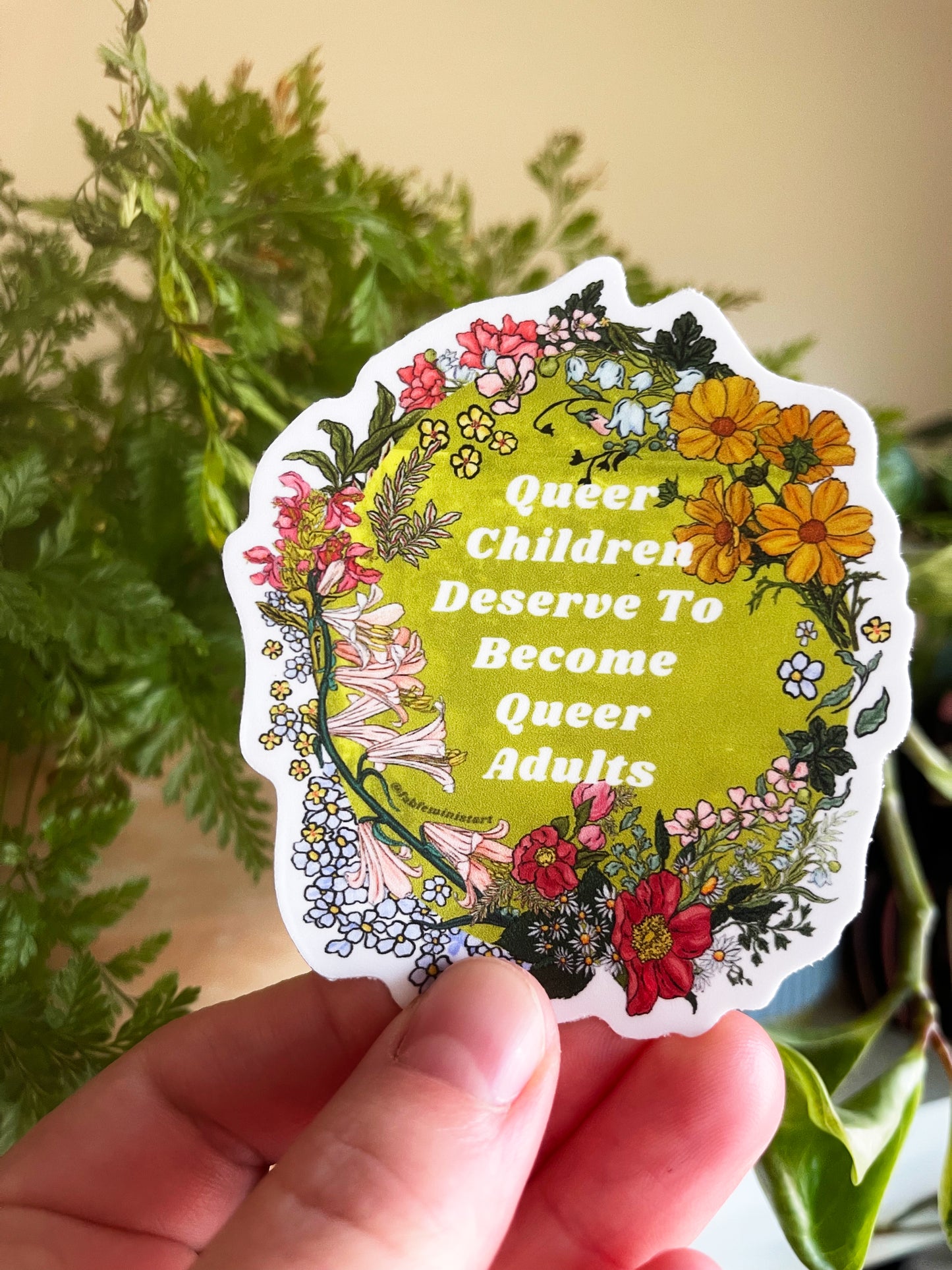 Queer Children Deserve To Become Queer Adults: lgbt stickers