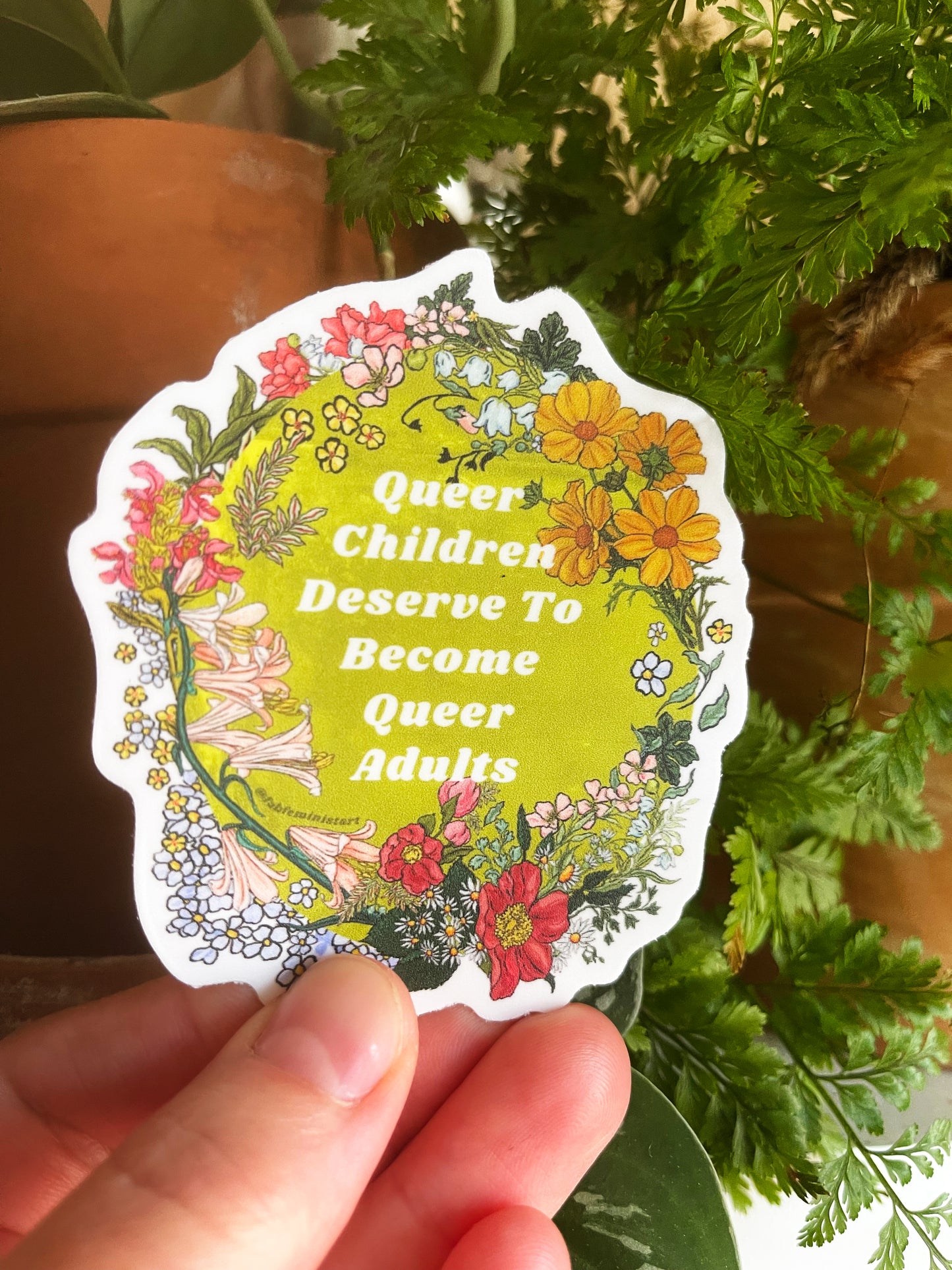 Queer Children Deserve To Become Queer Adults: lgbt stickers