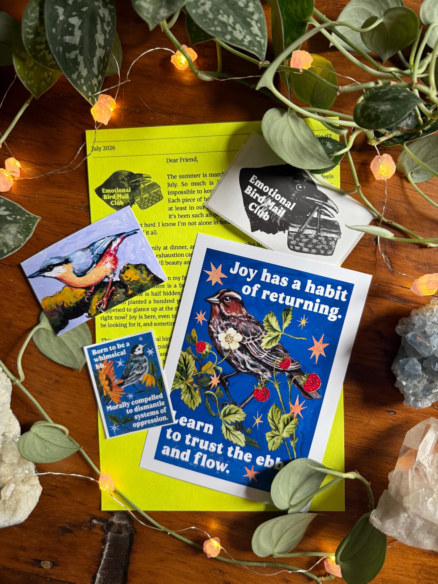 Emotional Birds Mail Club