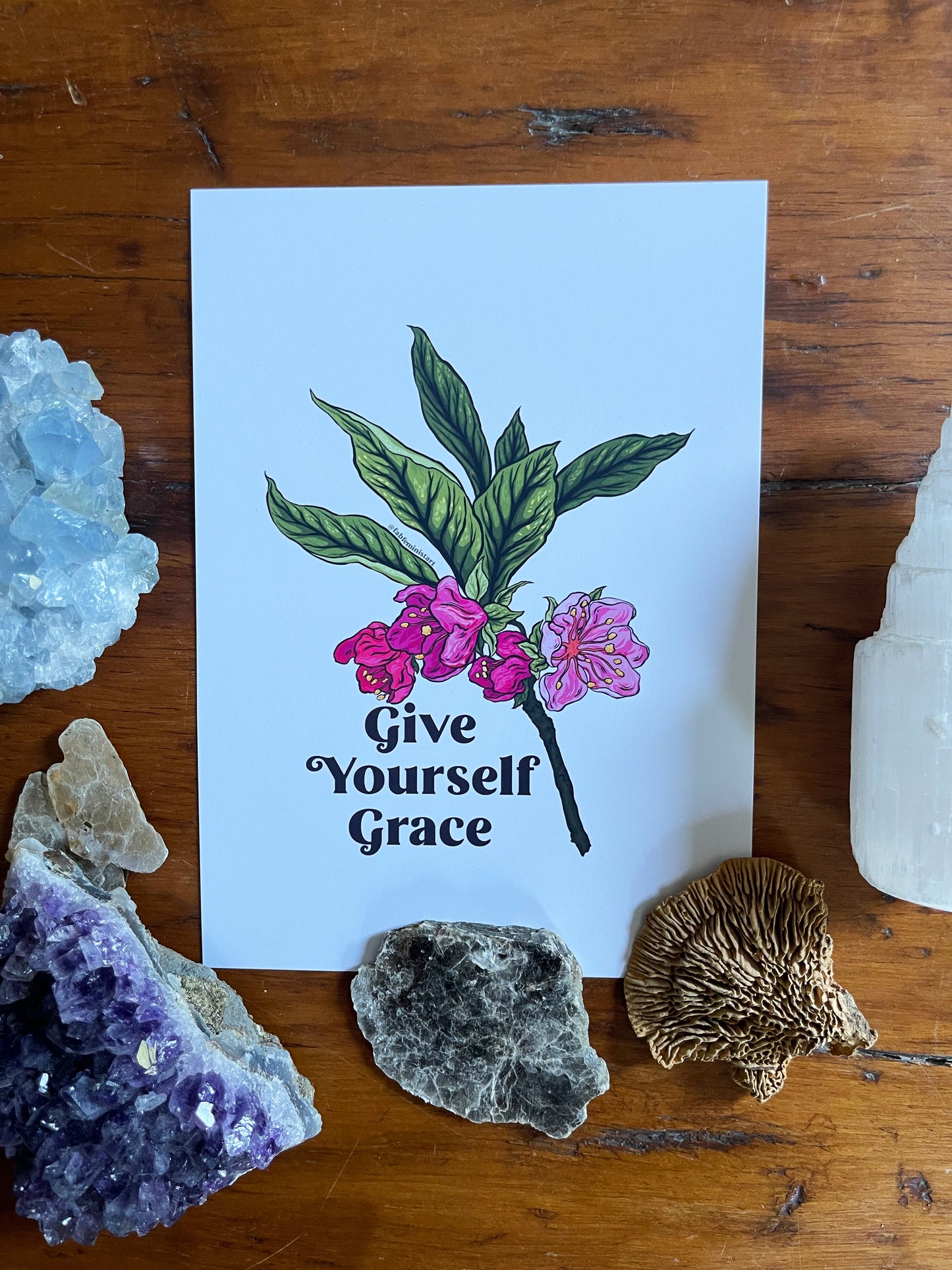 Give Yourself Grace: Self Love Print