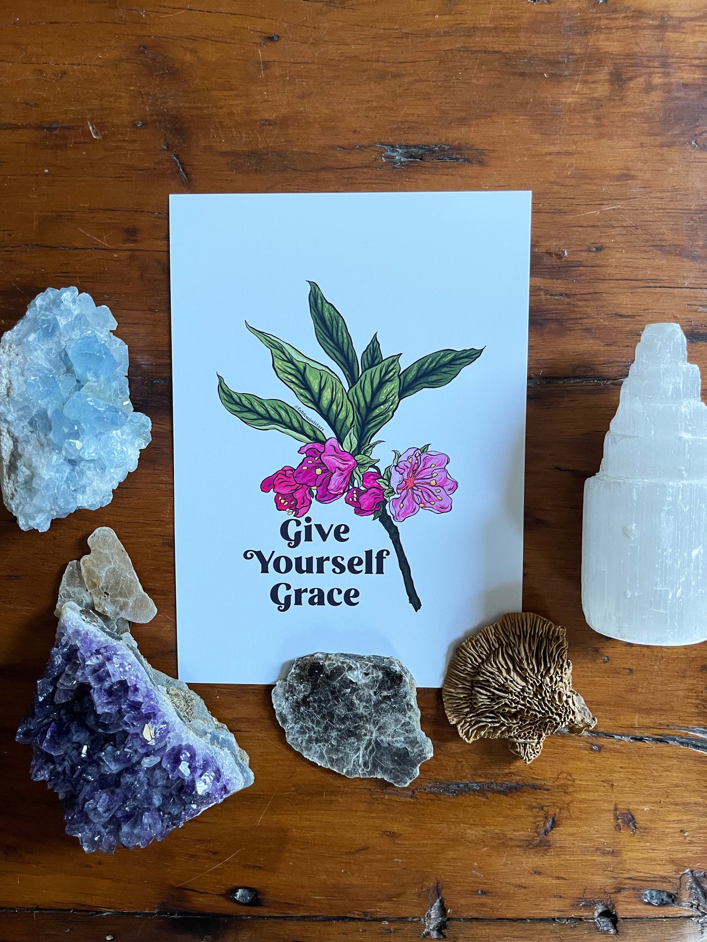 Give Yourself Grace: Self Love Print