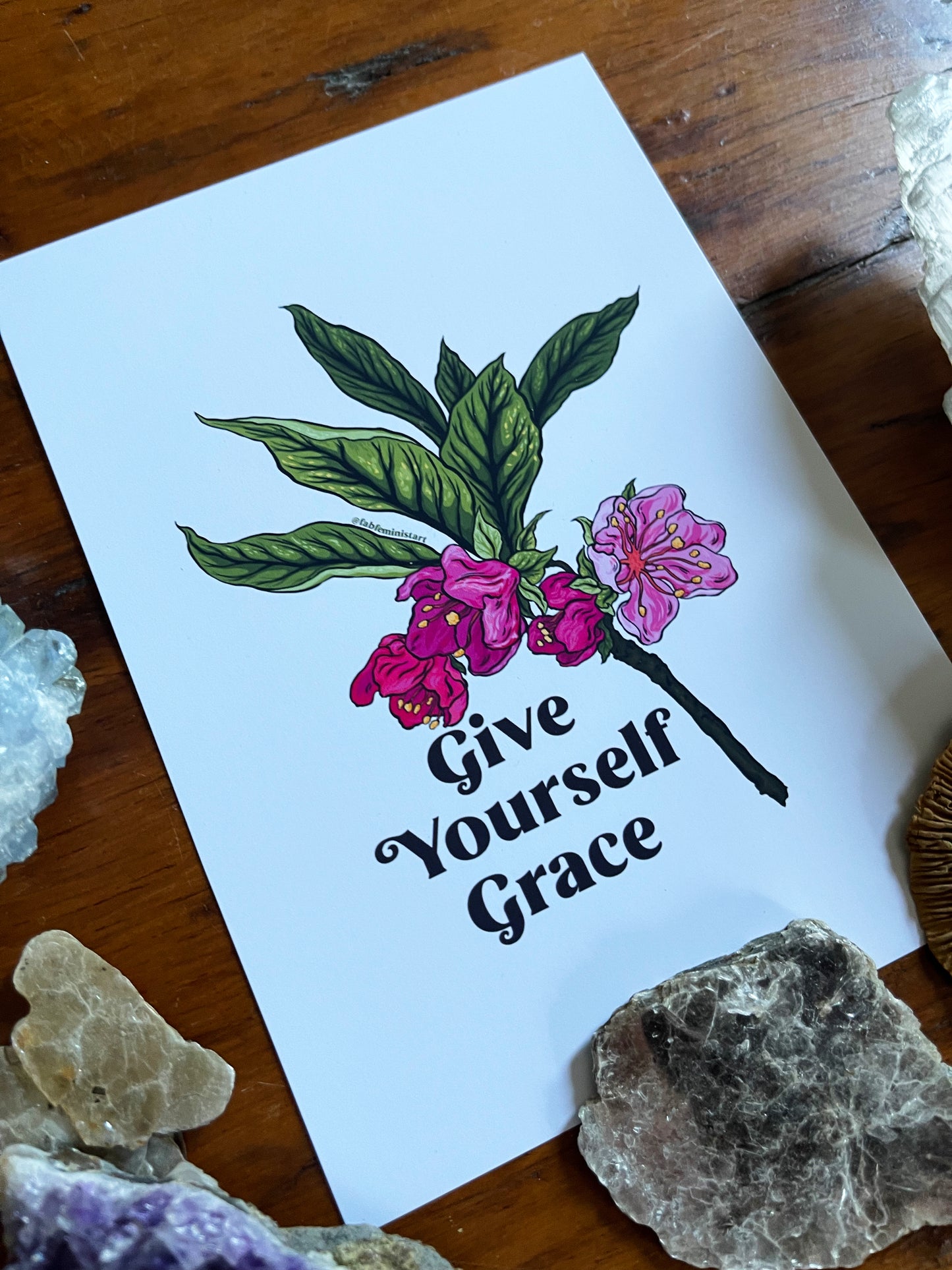 Give Yourself Grace: Self Love Print