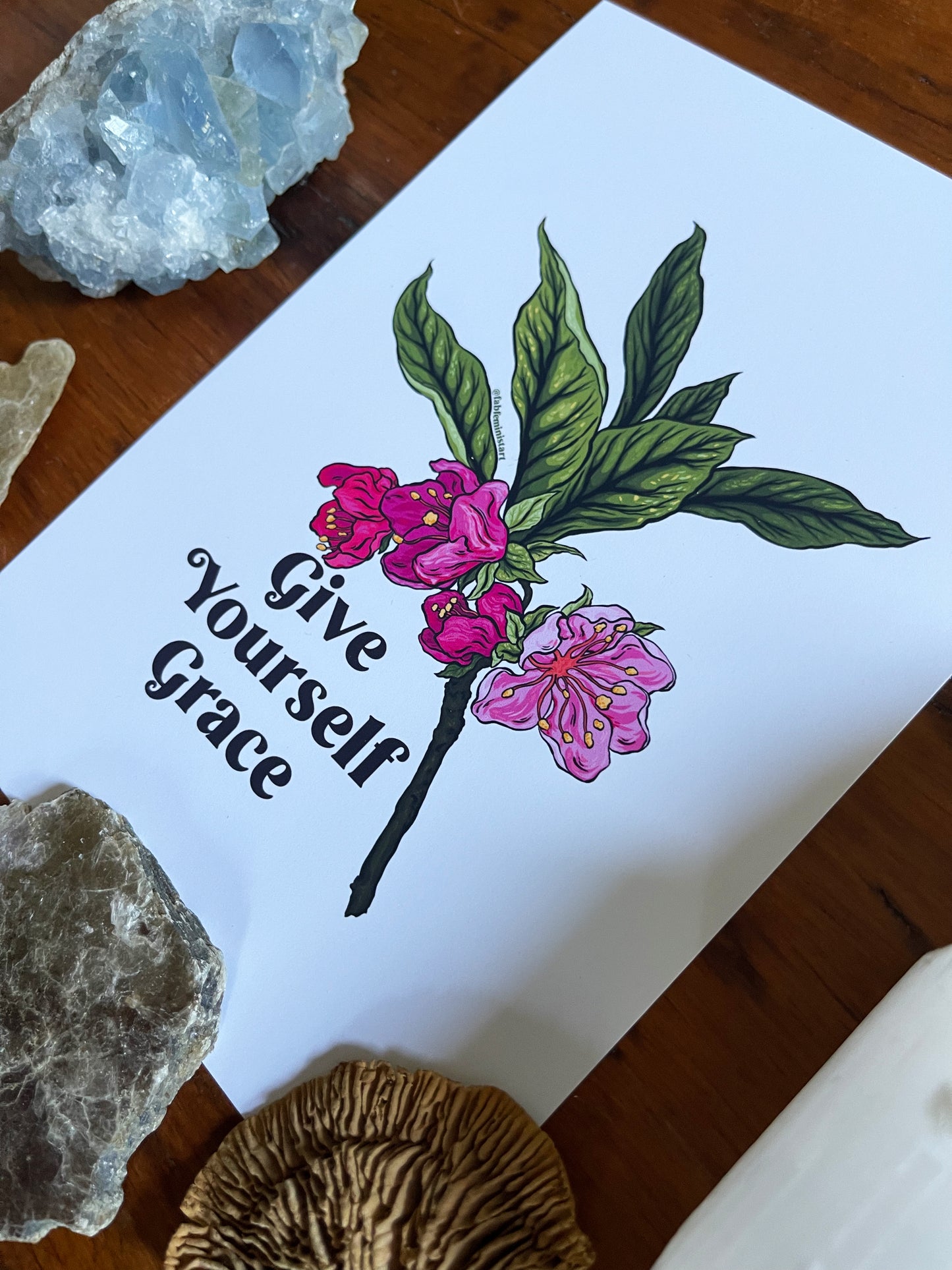 Give Yourself Grace: Self Love Print