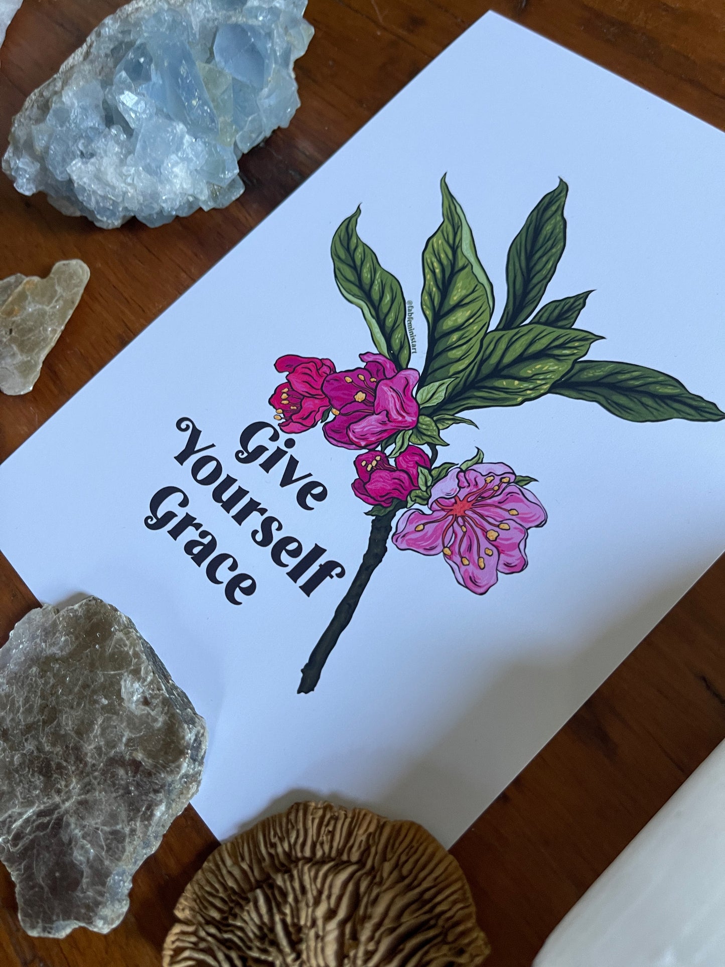 Give Yourself Grace: Self Love Print