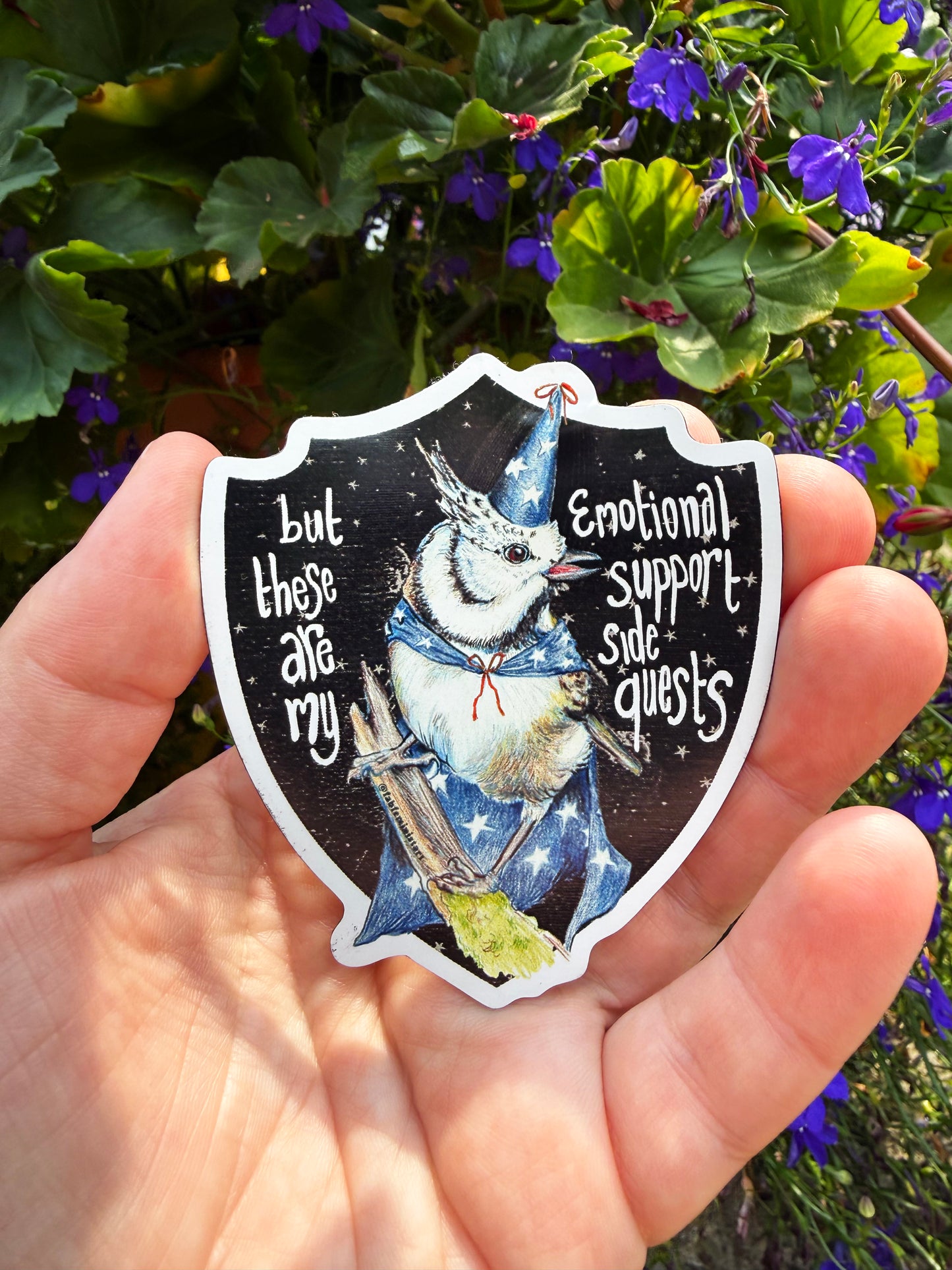 But These Are My Emotional Support Side Quests: Feminist Magnet