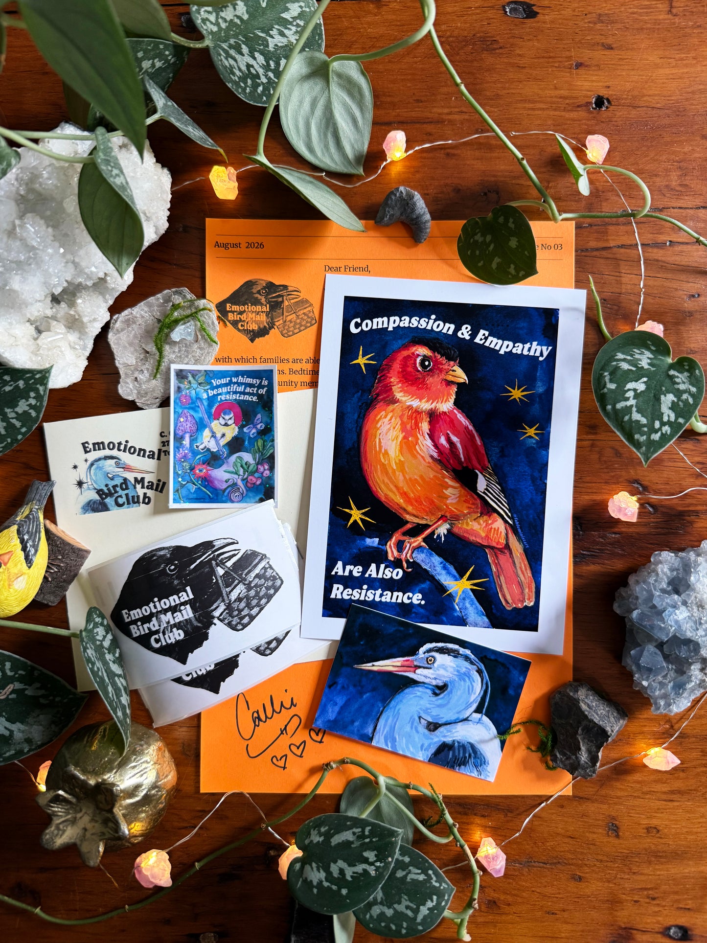 Emotional Birds Mail Club