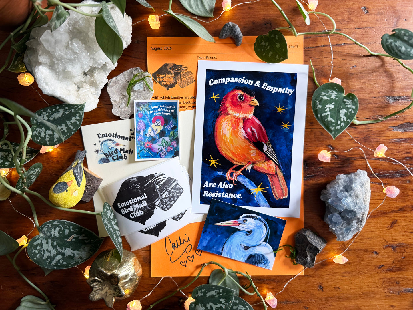 Emotional Birds Mail Club