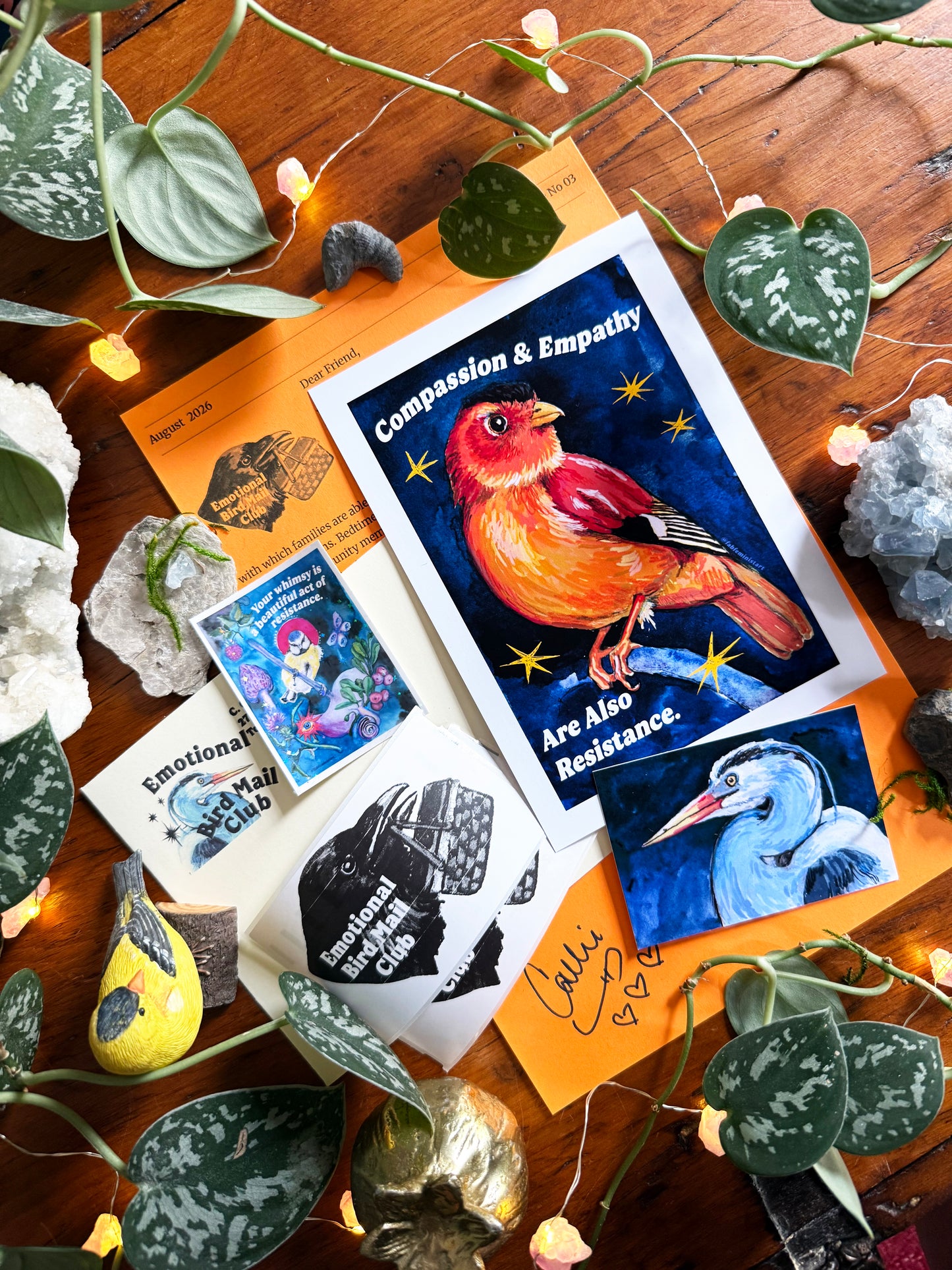 Emotional Birds Mail Club