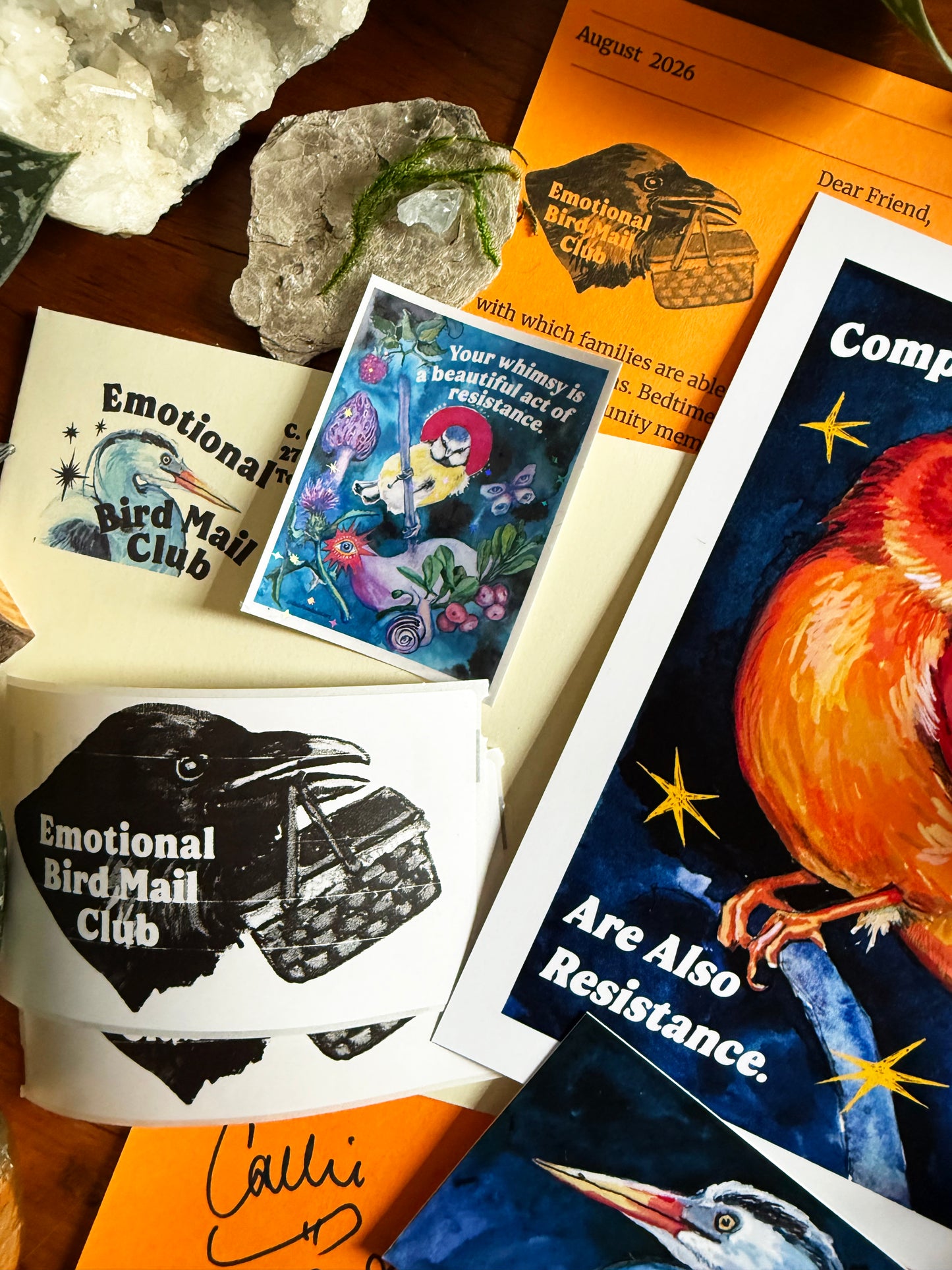 Emotional Birds Mail Club