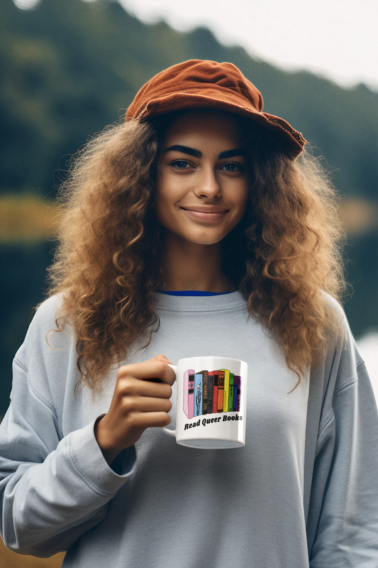 Read Queer Books: LGBTQ Pride Mug