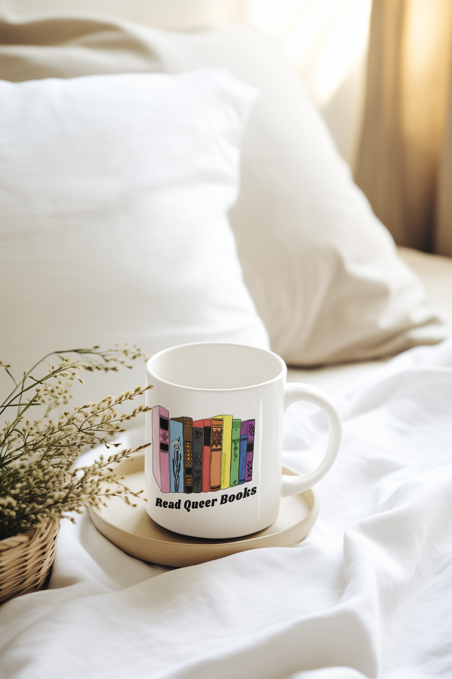 Read Queer Books: LGBTQ Pride Mug