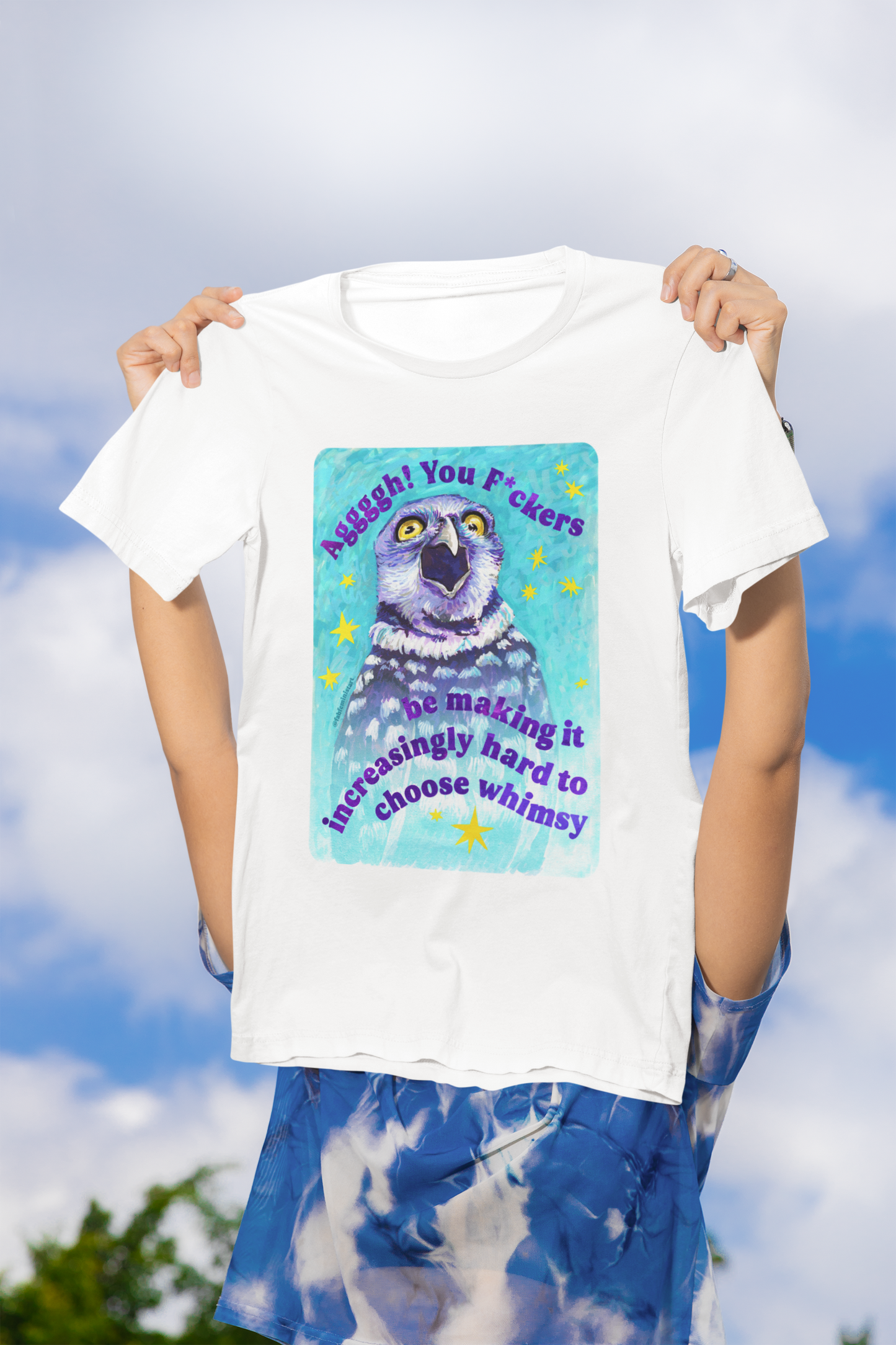 Agggh! You F*ckers…be making it increasingly hard to choose whimsy: Feminist Shirt