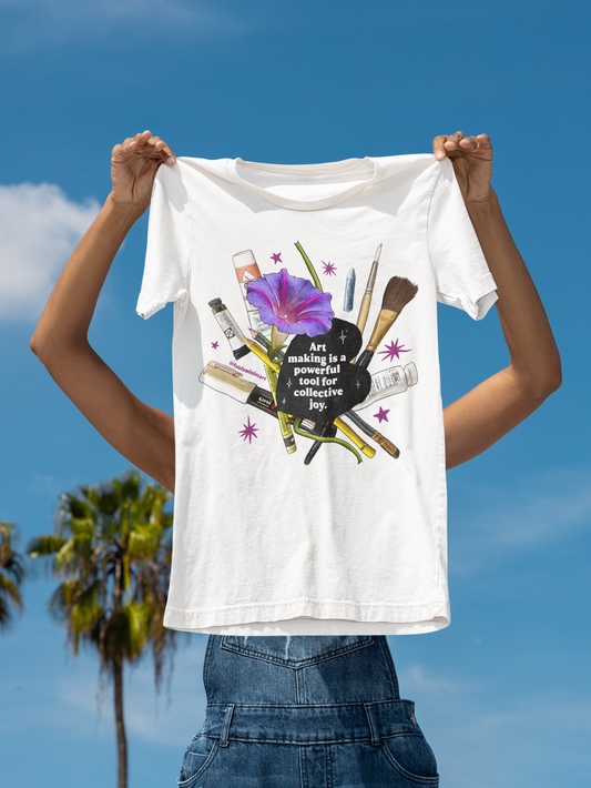 Art Making is a Powerful Tool for Collective Joy: Feminist Shirt