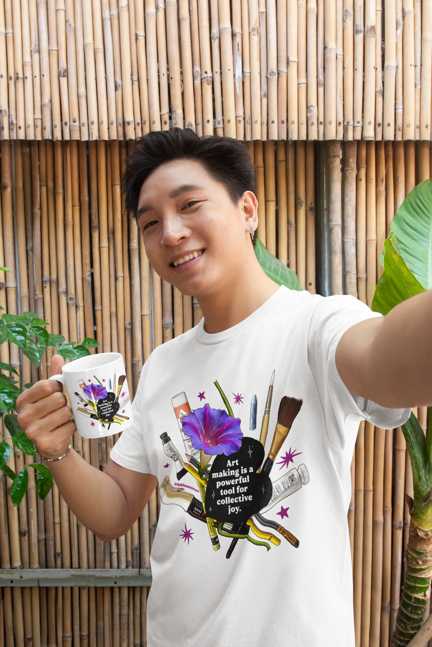 Art Making is a Powerful Tool for Collective Joy: Feminist Shirt