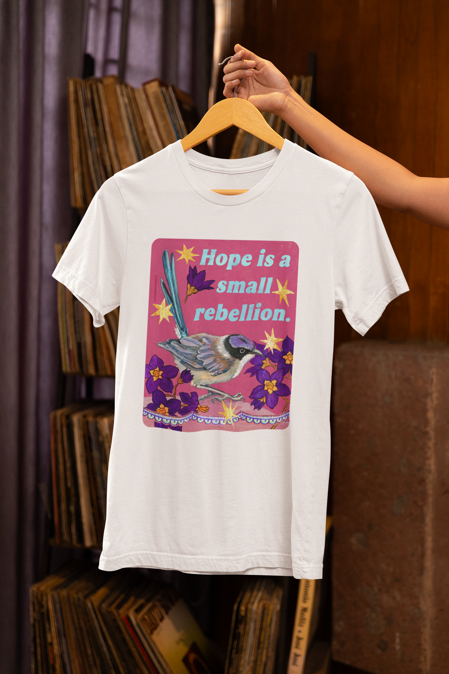 Hope Is a Small Rebellion: Feminist Shirt