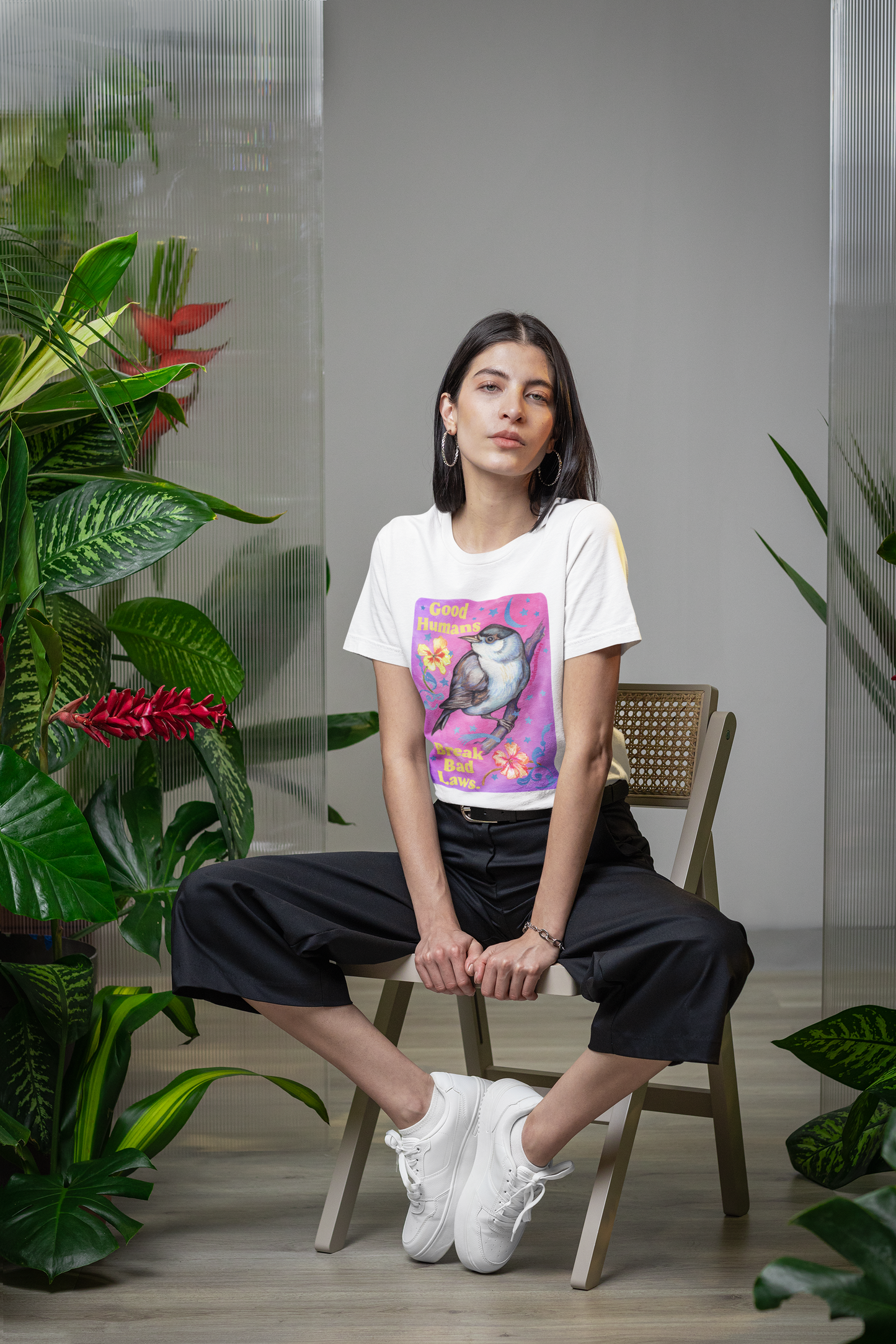 Good Humans Break Bad Laws: feminist shirt