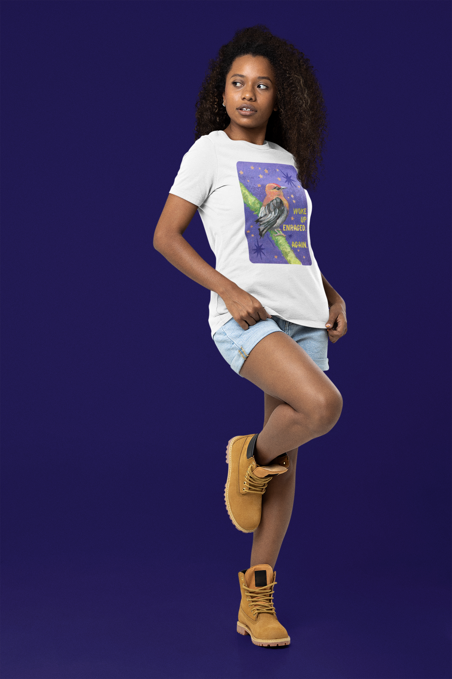 Woke Up Enraged Again: Feminist T-Shirt