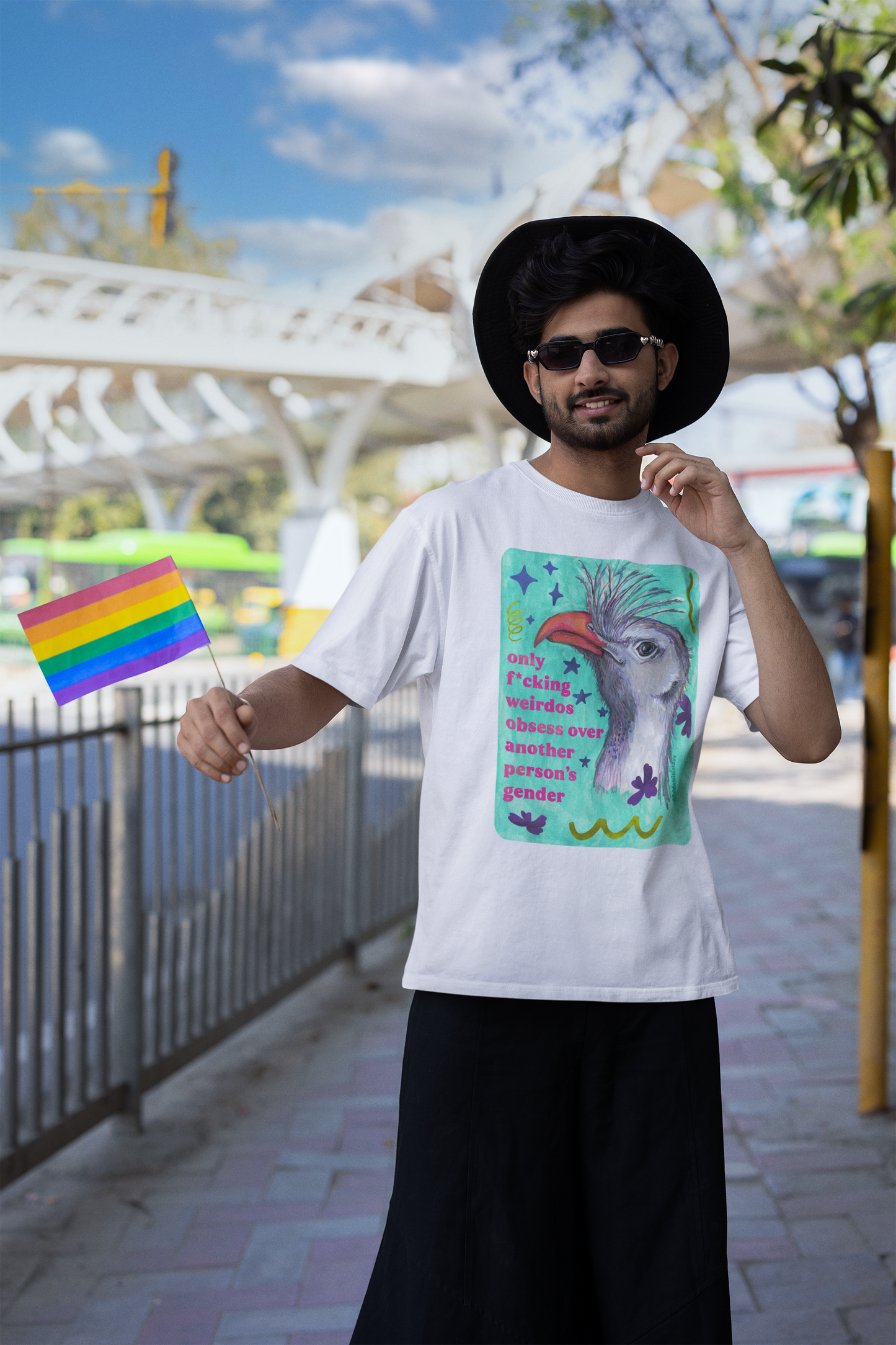 Only F*cking Weirdos Obsess Over Another Person's Gender: feminist shirt