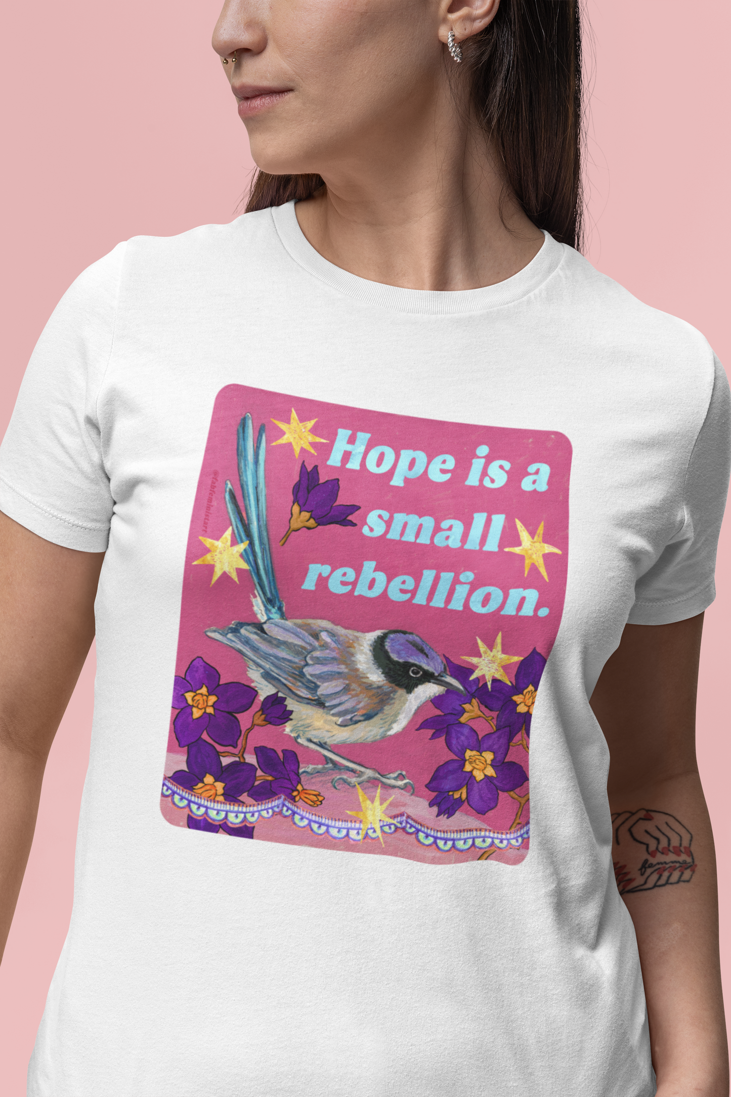 Hope Is a Small Rebellion: Feminist Shirt