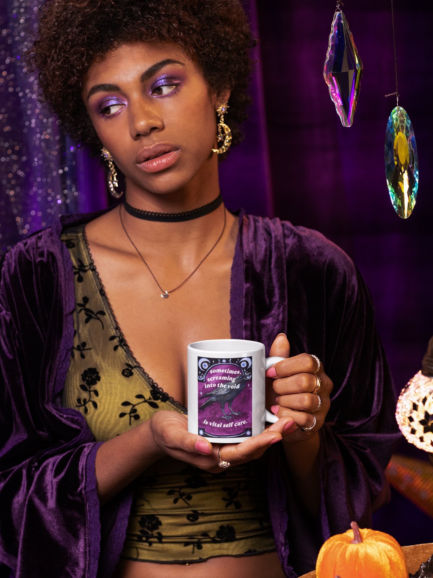 Sometimes Screaming Into The Void Is Vital Self Care: Feminist Mug