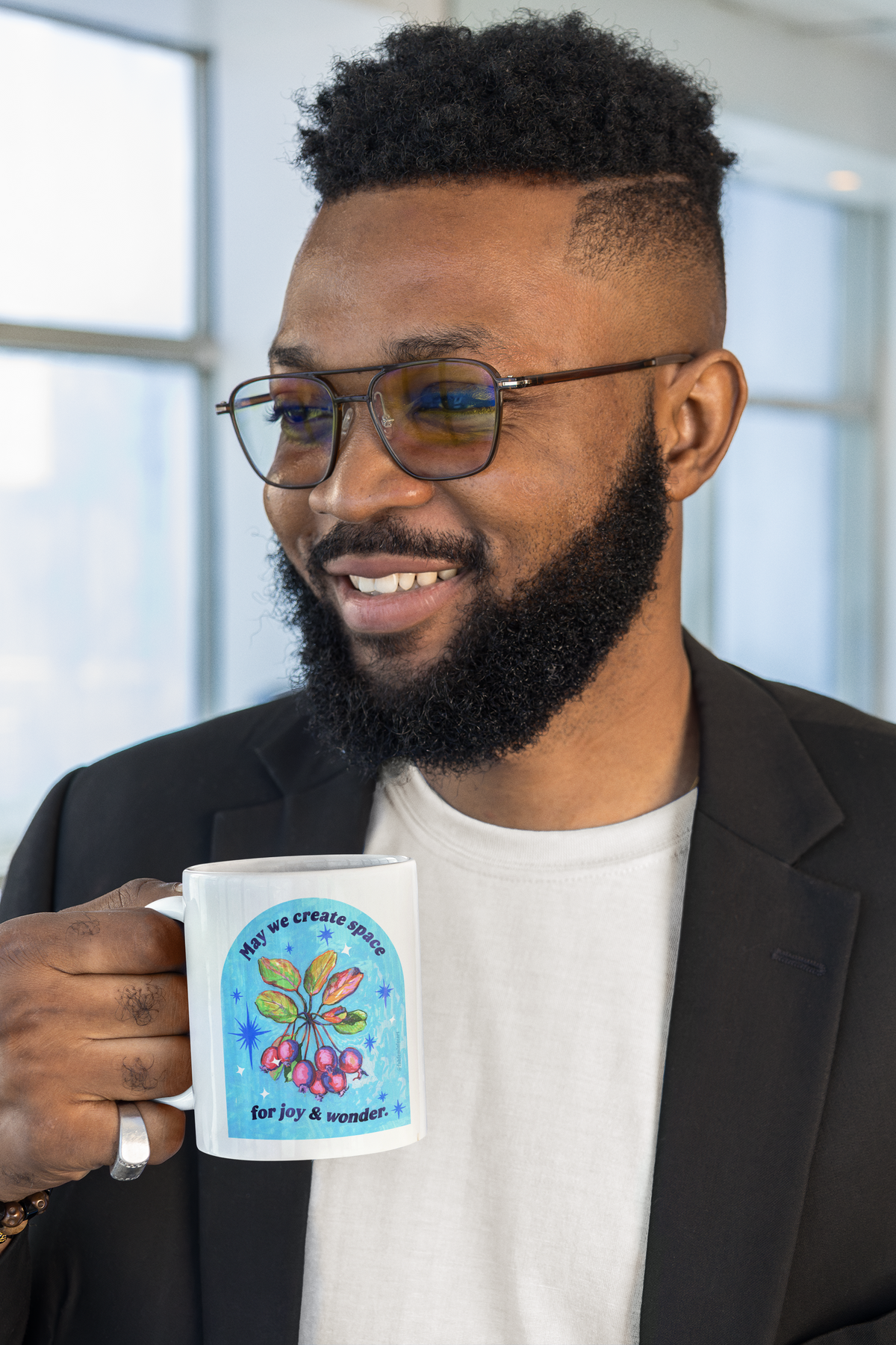 May we create space for joy and wonder: feminist mug