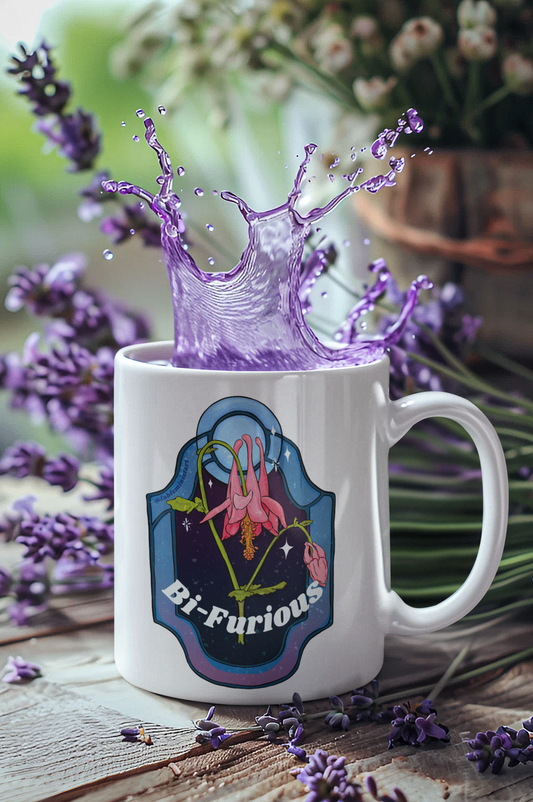 Bi Furious: Bisexual Pride Mug